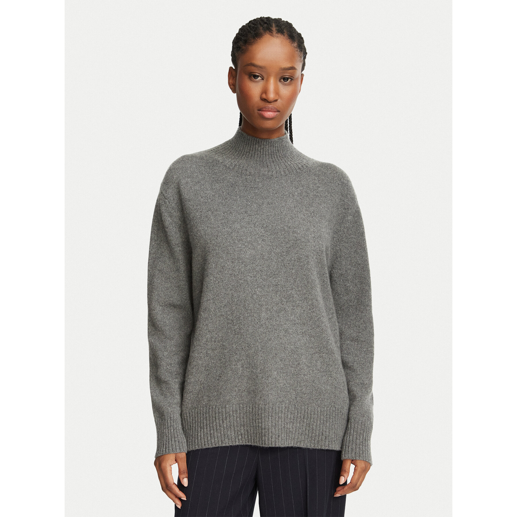 Weekend Max Mara Pullover Elegia 2625366032 Grau Regular Fit