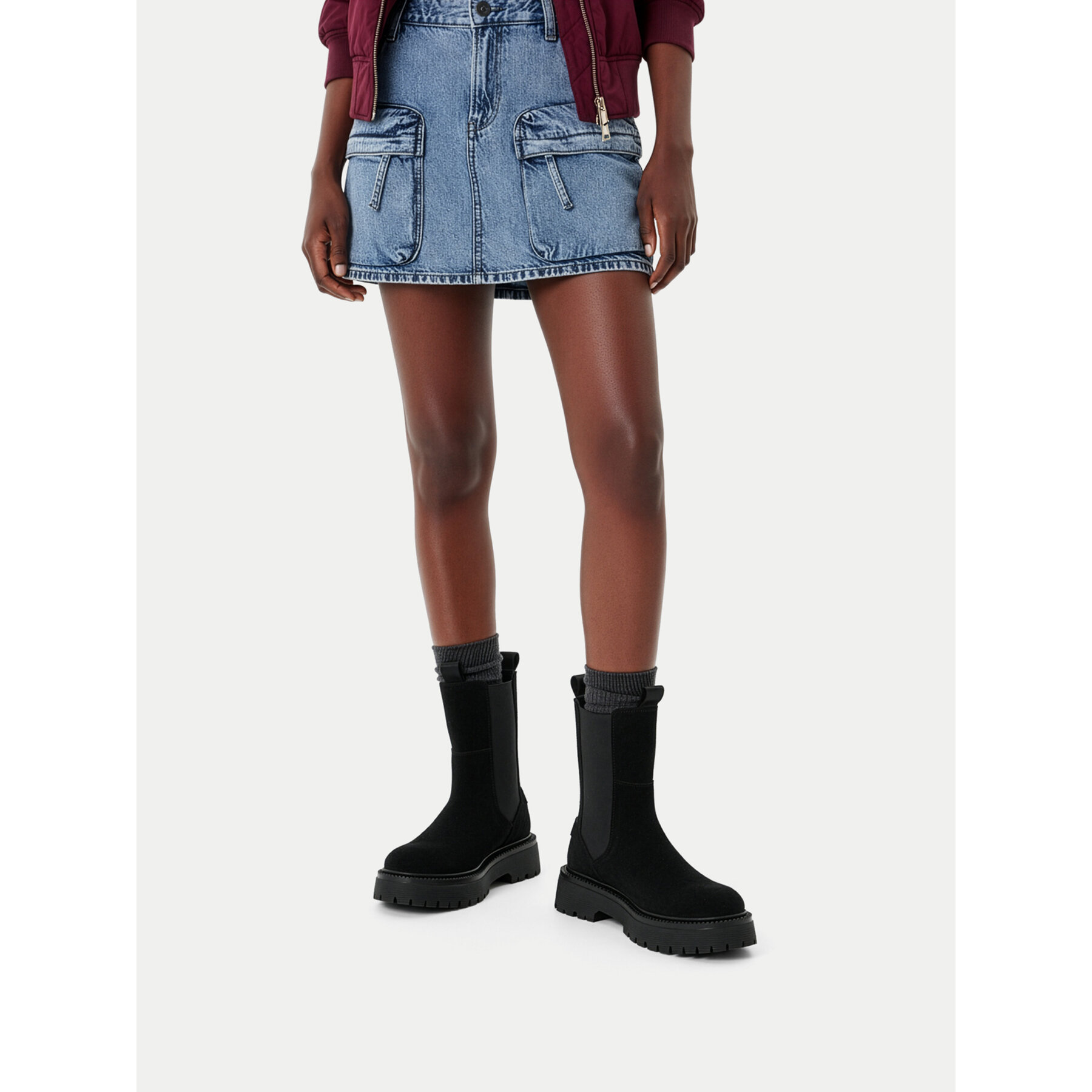 Chelsea cipele G-Star Raw EO-YASEMIN-70861S Crna