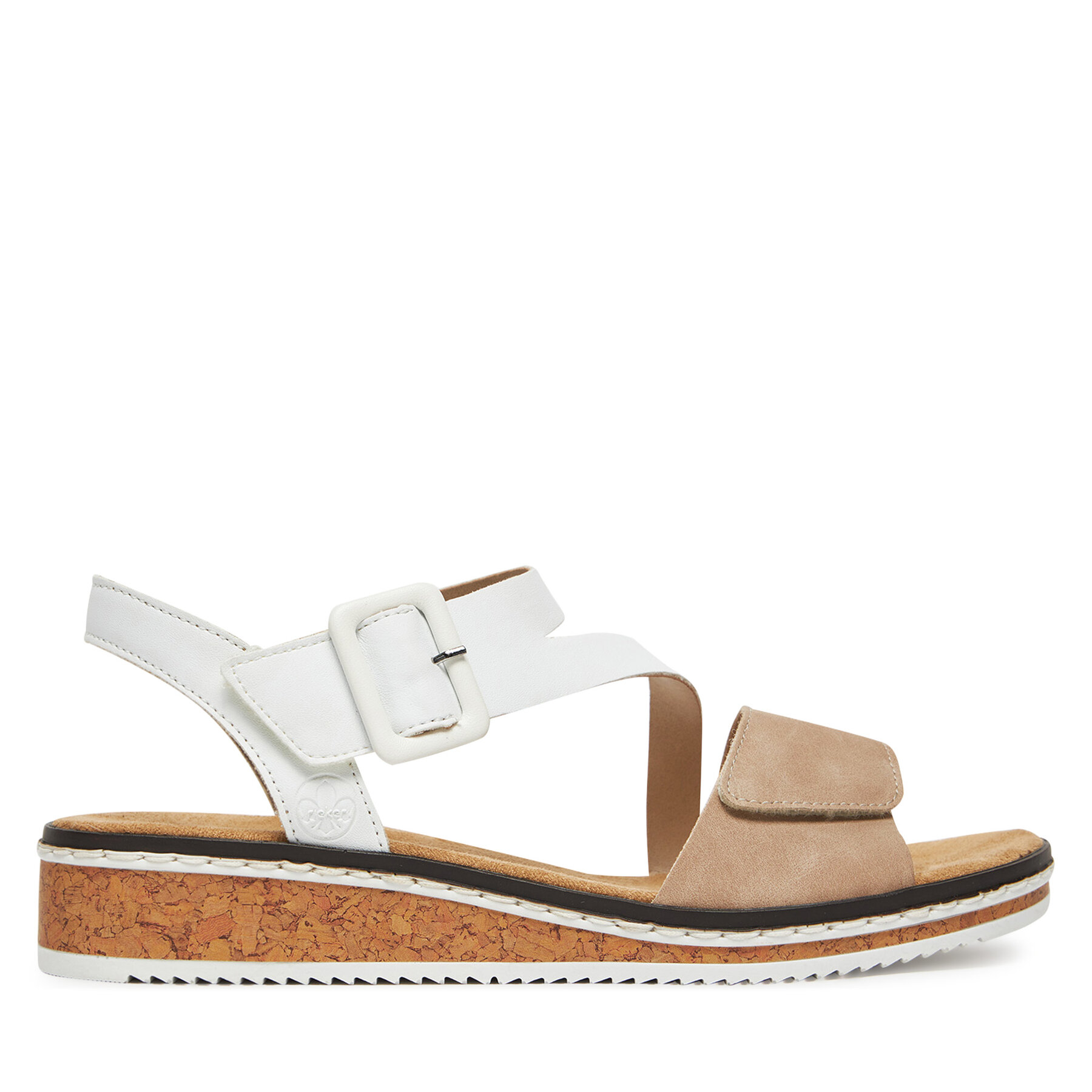 Sandale Rieker V3660-60 Alb