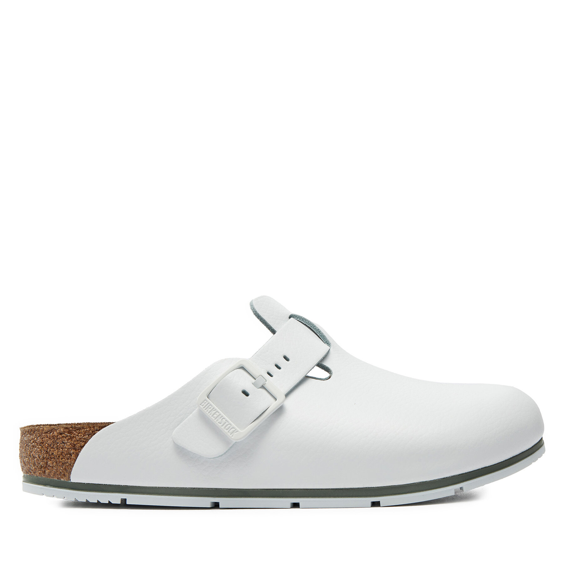 Męskie Klapki Birkenstock, Rozmiar 46 Biały Boston Pro Le 1025992
