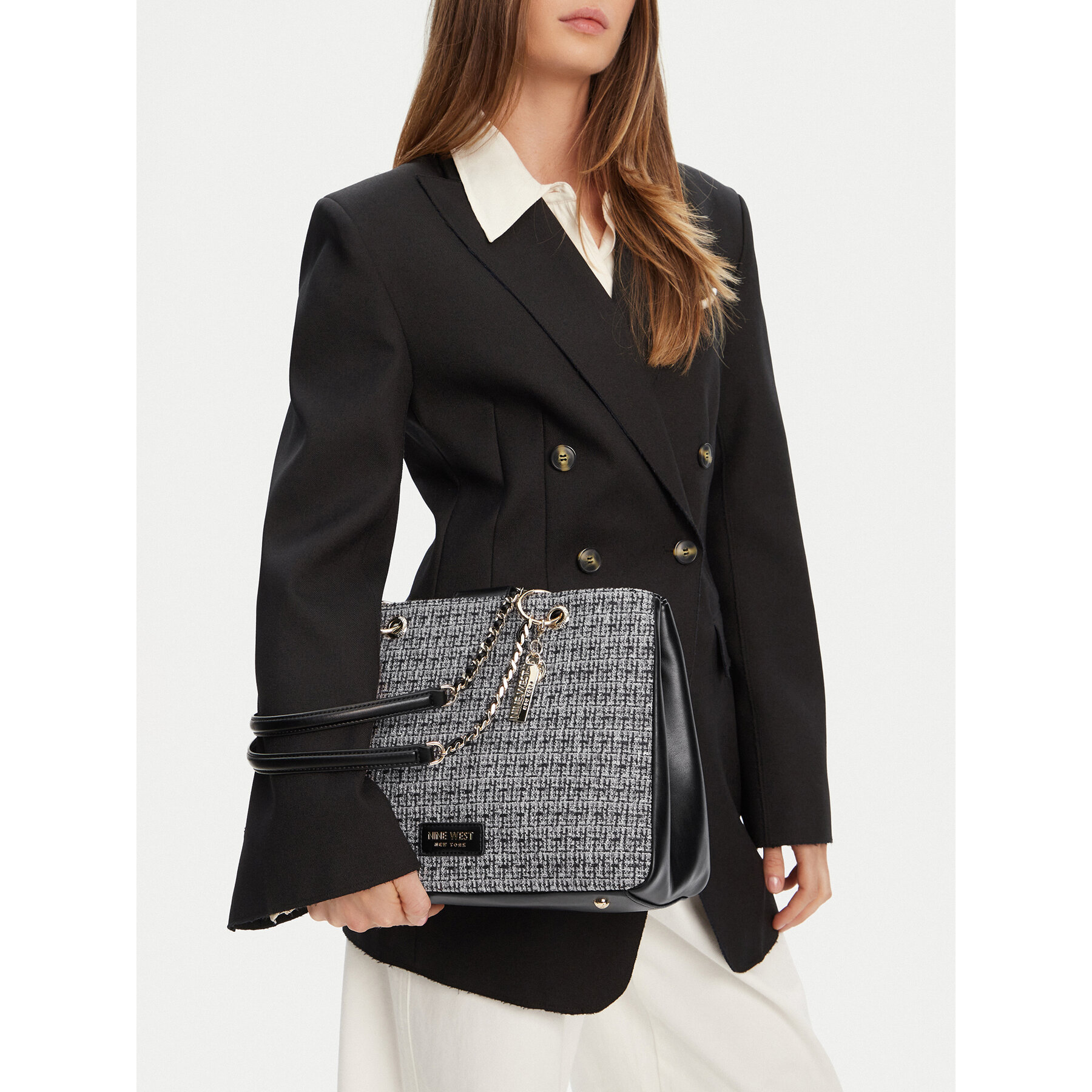 Дамска чанта Nine West EO-Hudson-Heaven-LDA8005A Черен