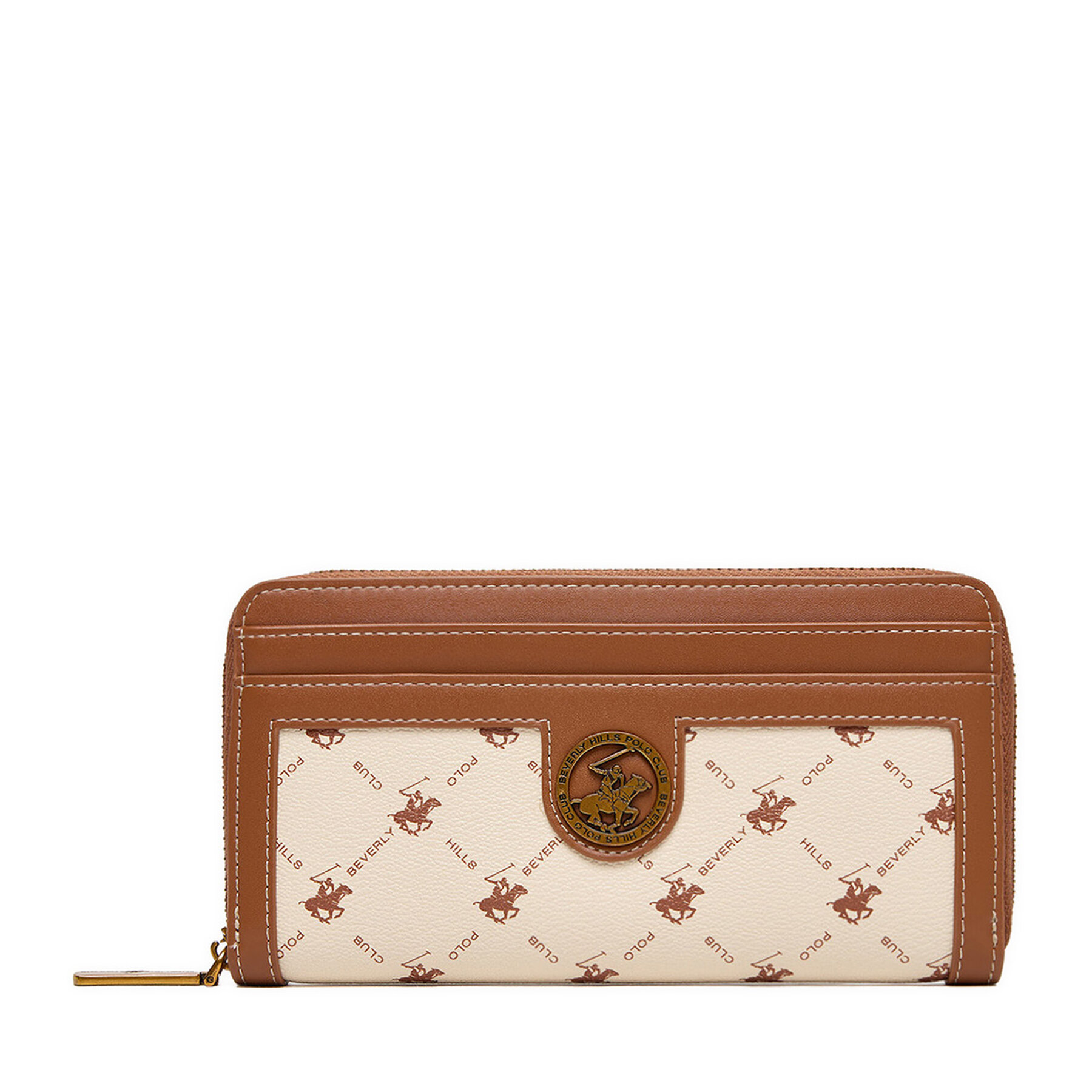 Портфейл Beverly Hills Polo Club CEO-BHPC-W1-001-AW26 Кремав