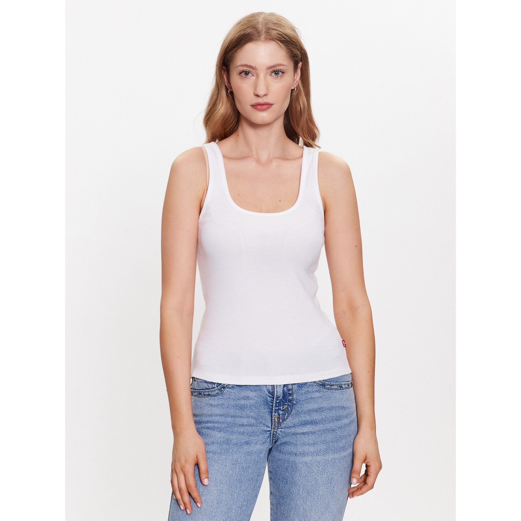Levi's® Top Essential A5906-0001 Bianco Regular Fit