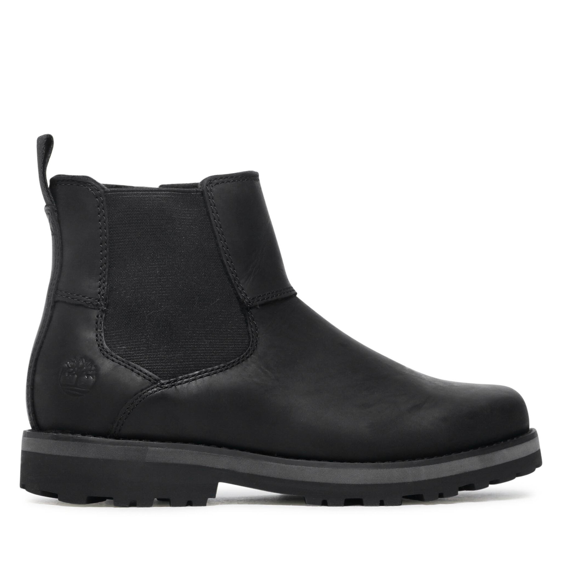 Fiú Bakancs Timberland, Méret: 37, Fekete, Courma Kid Chelsea TB0A28QA001