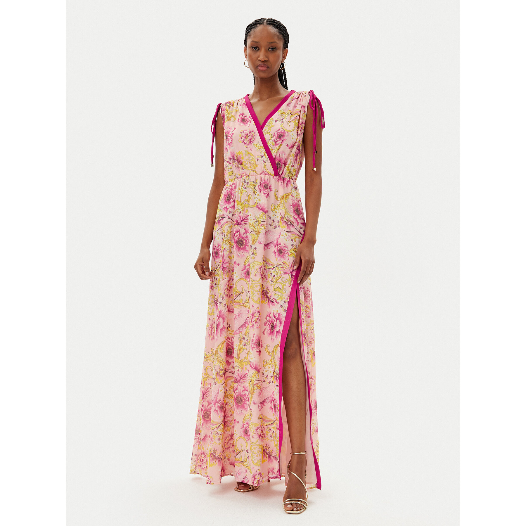 Artigli Abendkleid ACAB000944 Rosa Regular Fit