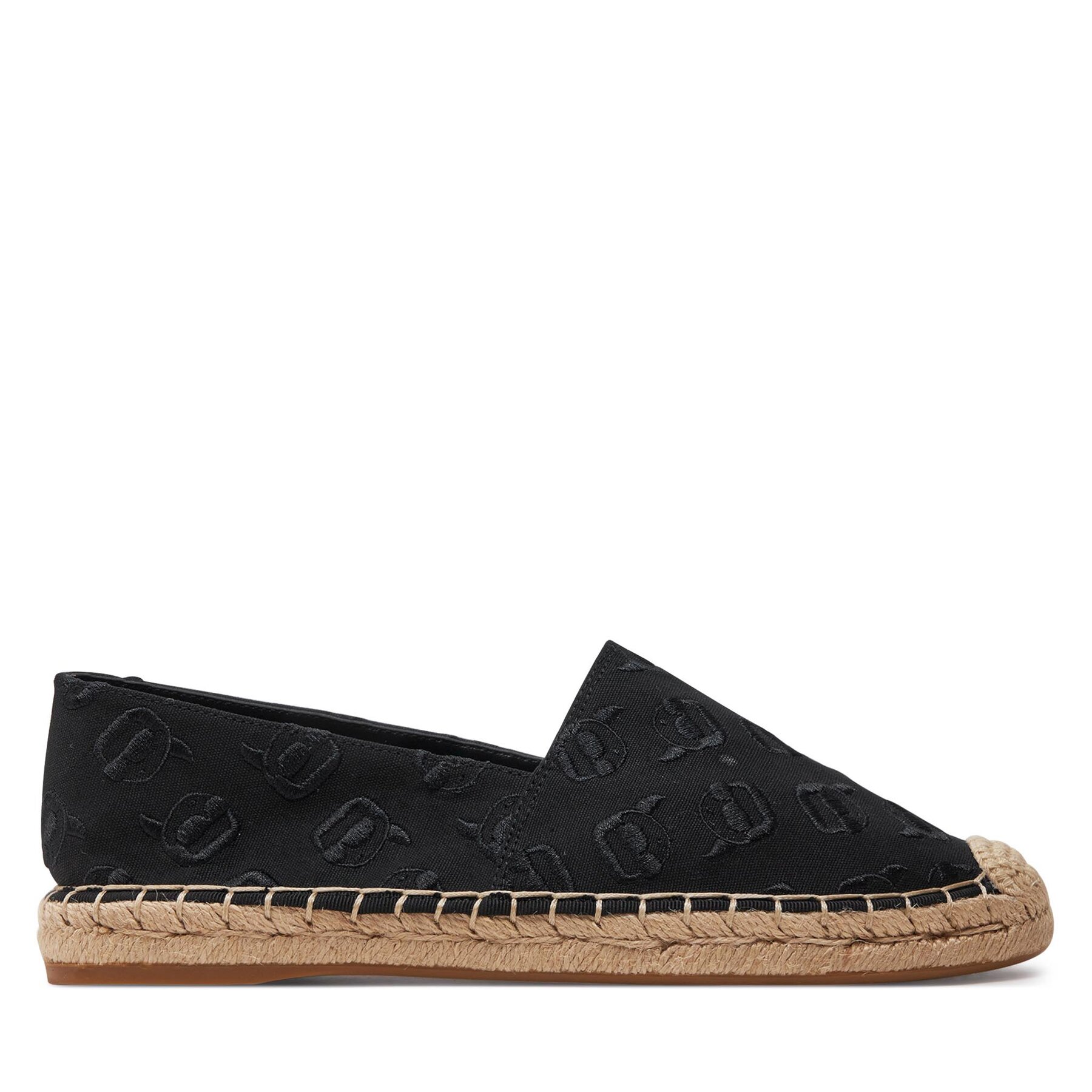 Espadrilky KARL LAGERFELD KL80124A Čierna