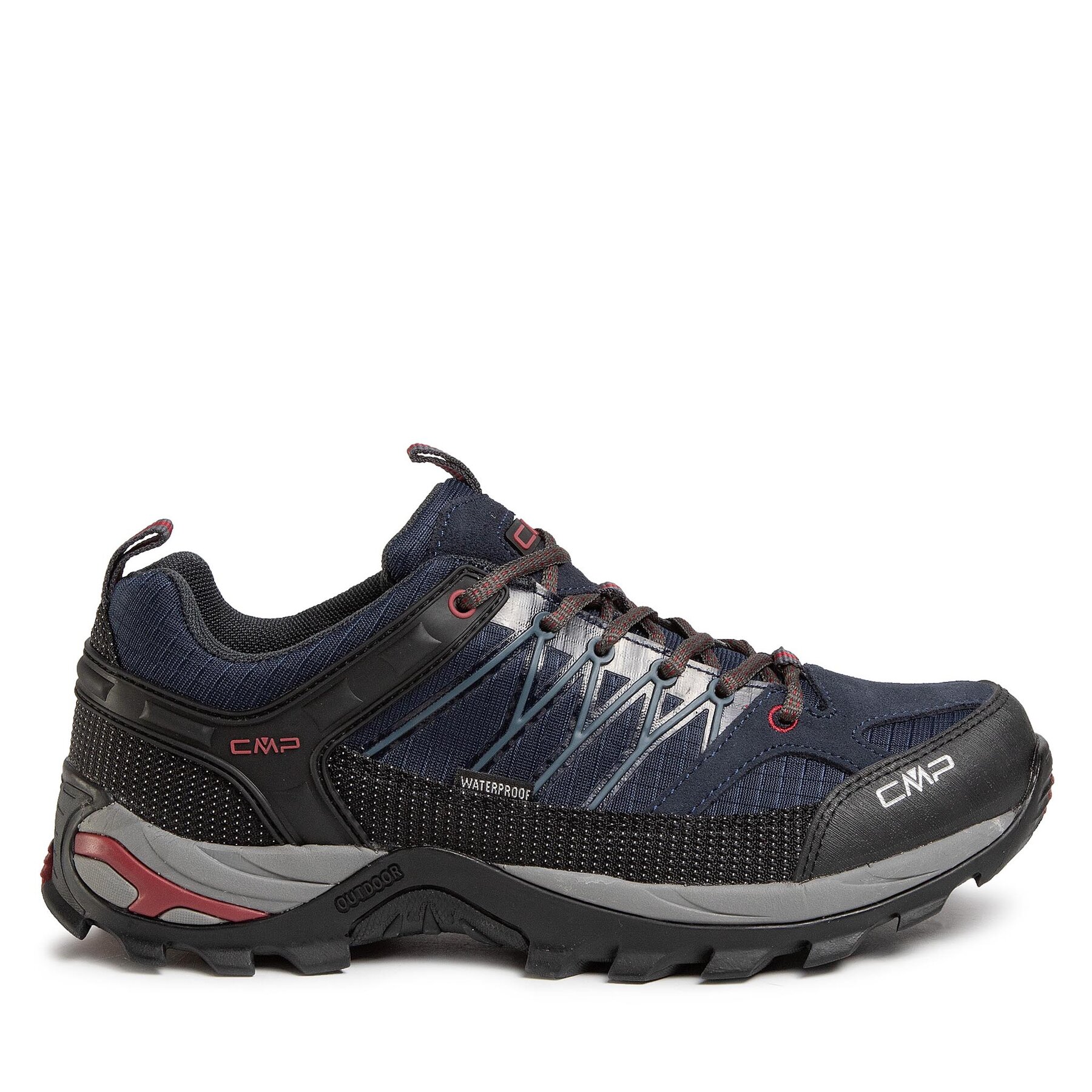 Pánske Trekingová obuv CMP, Rozmer: 42, Tmavomodrá, Rigel Low Trekking Shoes Wp 3Q54457