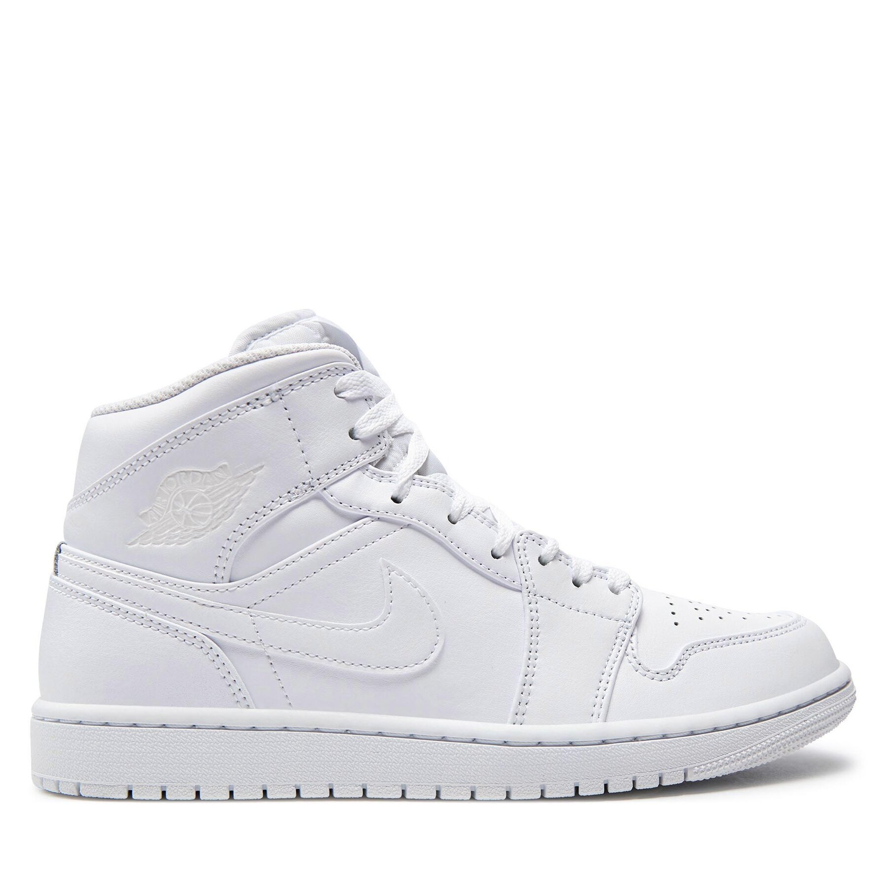 Sneakers Nike Air Jordan 1 Mid 554724 136 Blanc