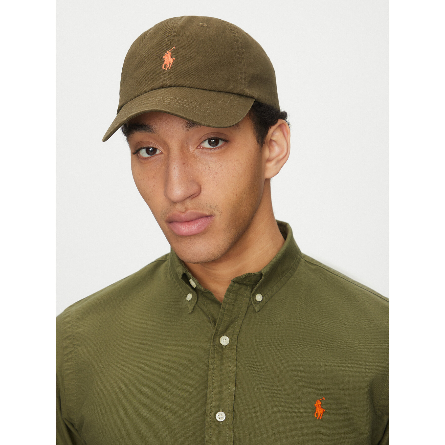 Шапка с козирка Polo Ralph Lauren Chino Ball Cap 710667709103 Каки