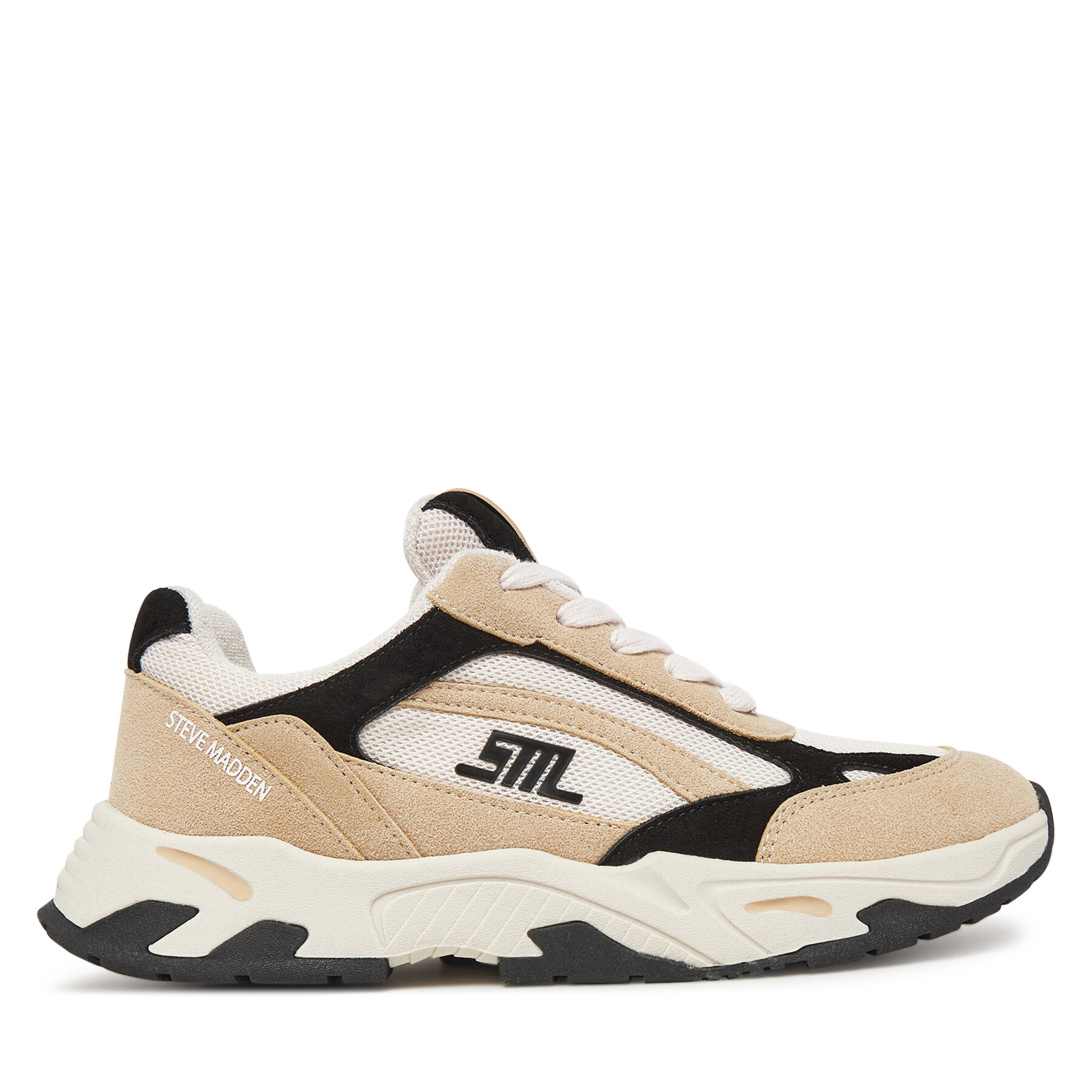 Sneakersy Steve Madden Sneak Peak-E SM19000129 Béžová