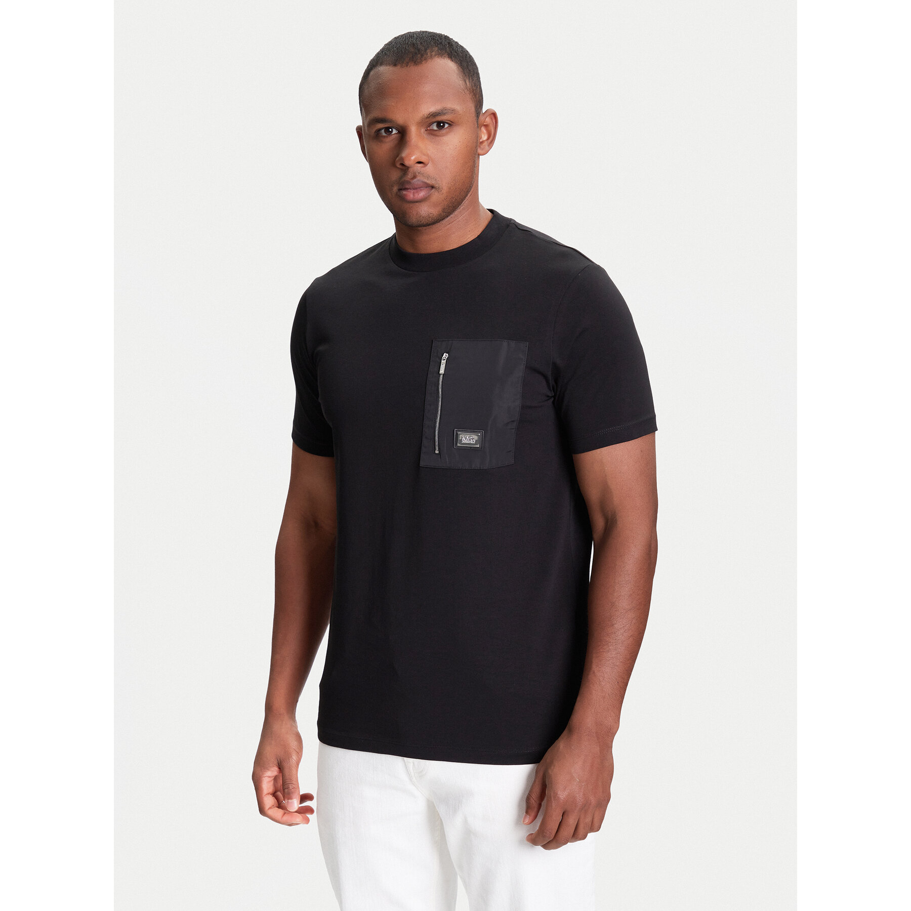 KARL LAGERFELD T-Shirt 755046 553235 Μαύρο Regular Fit