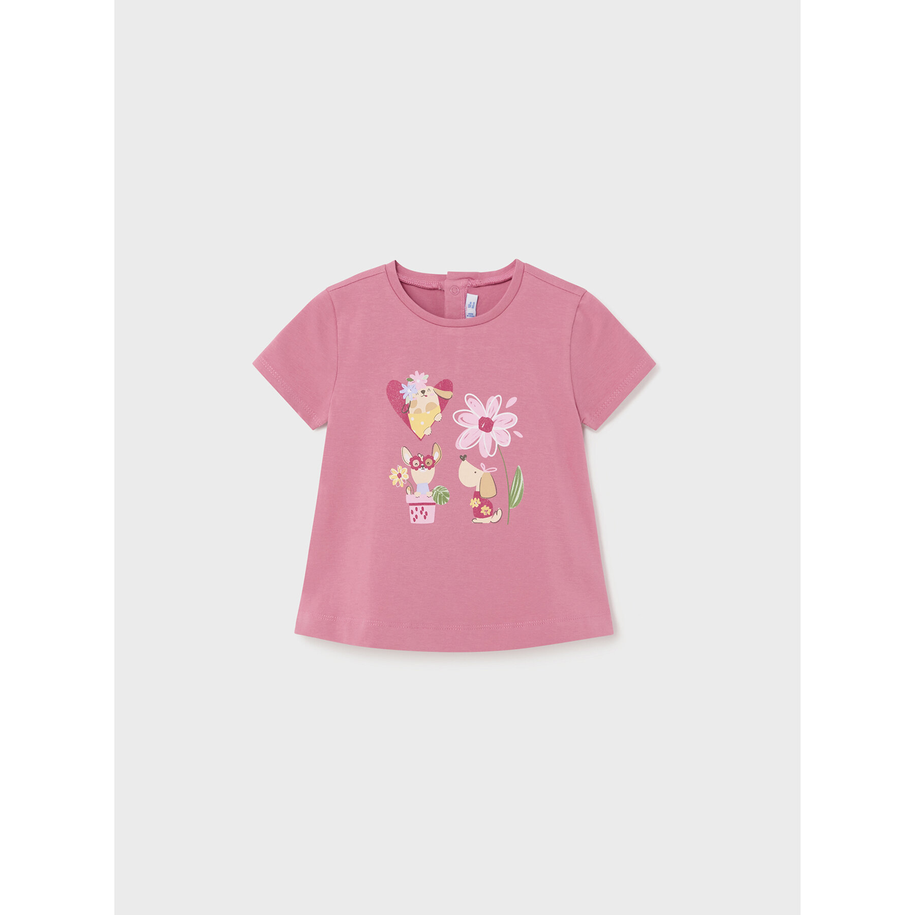 Mayoral T-shirt 1014 Rosa Regular Fit