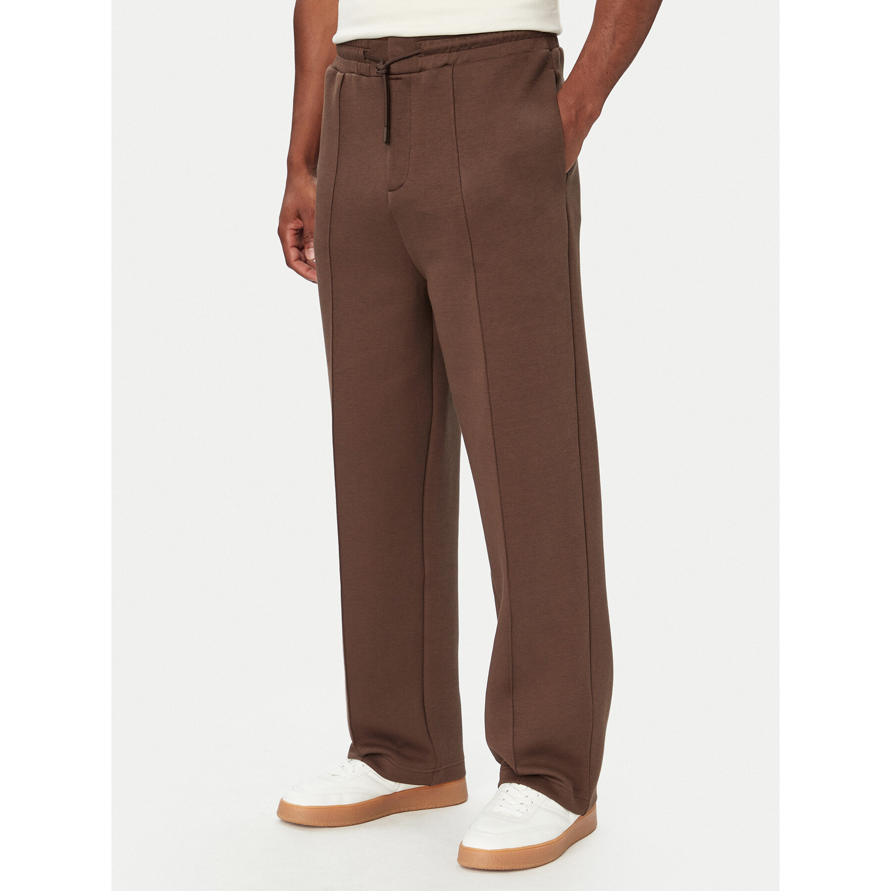 Guess Stoffhose Herald Z6YB17 K4995 Braun Straight Fit