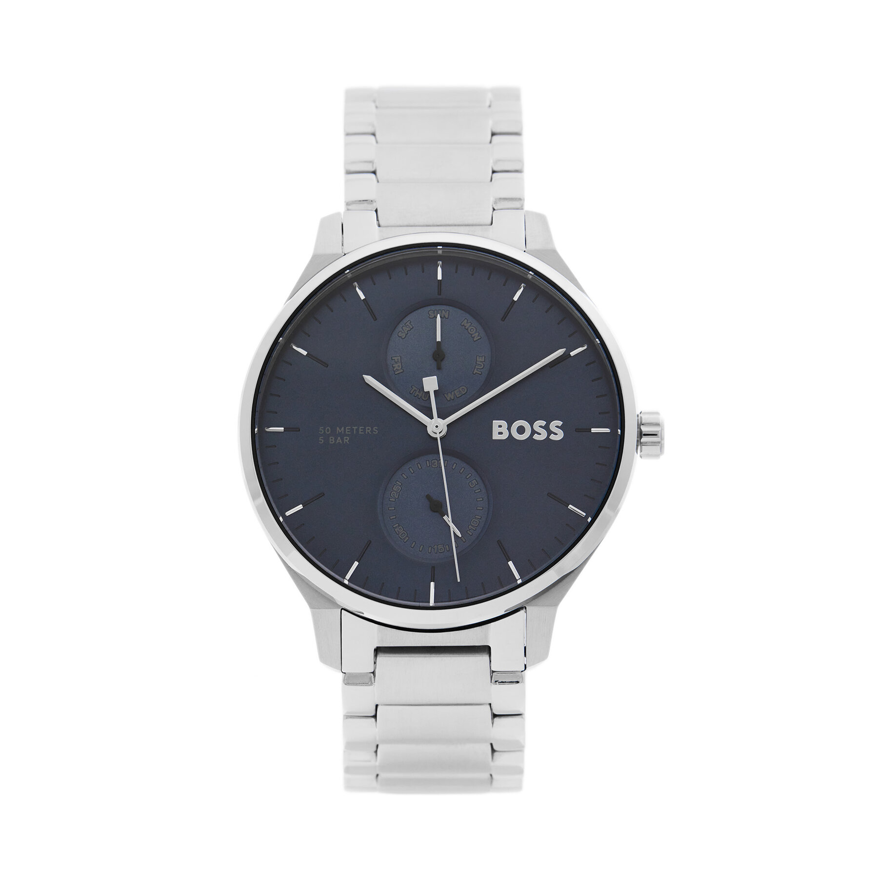 Часовник BOSS Tyler 1514106 Сребрист