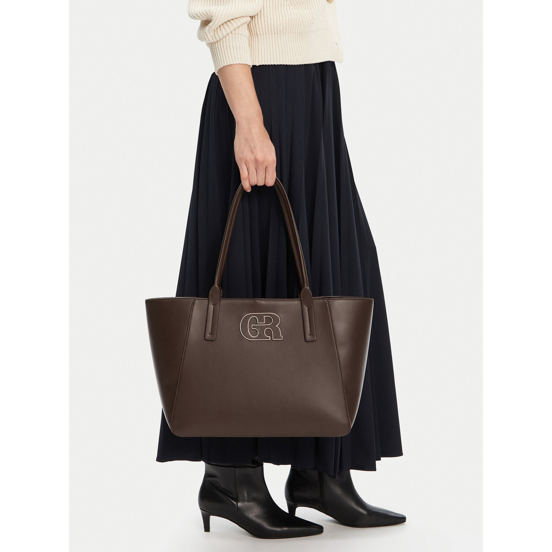 Дамска чанта Gino Rossi CEO-EDELWEIS Кафяв