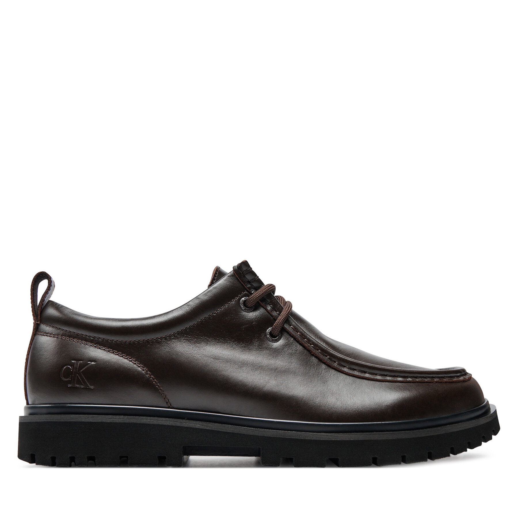 Uomo Mocassini Calvin Klein Jeans, Taglia 44, Marrone, YM0YM01086, taglia : 44