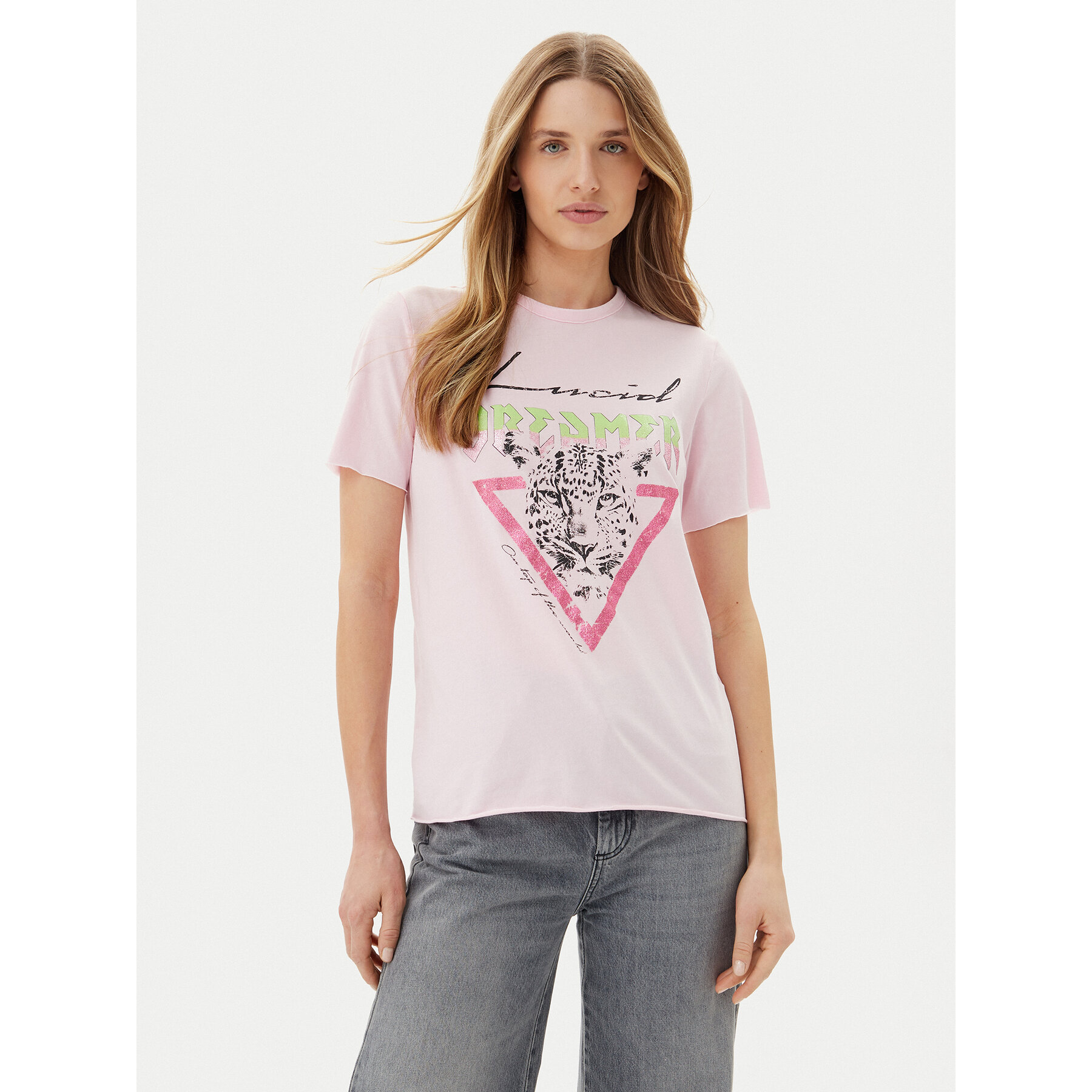 ONLY T-shirt Lucy 15307412 Rosa Regular Fit