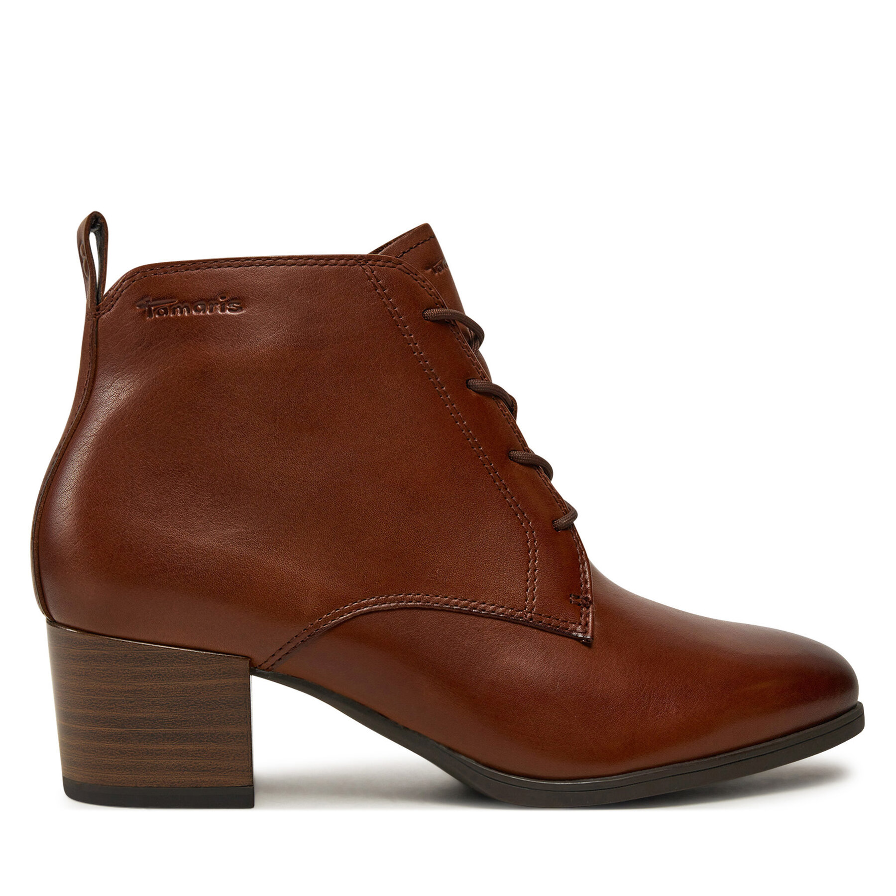 Kotníková obuv Tamaris 1-25131-43 Hnědá