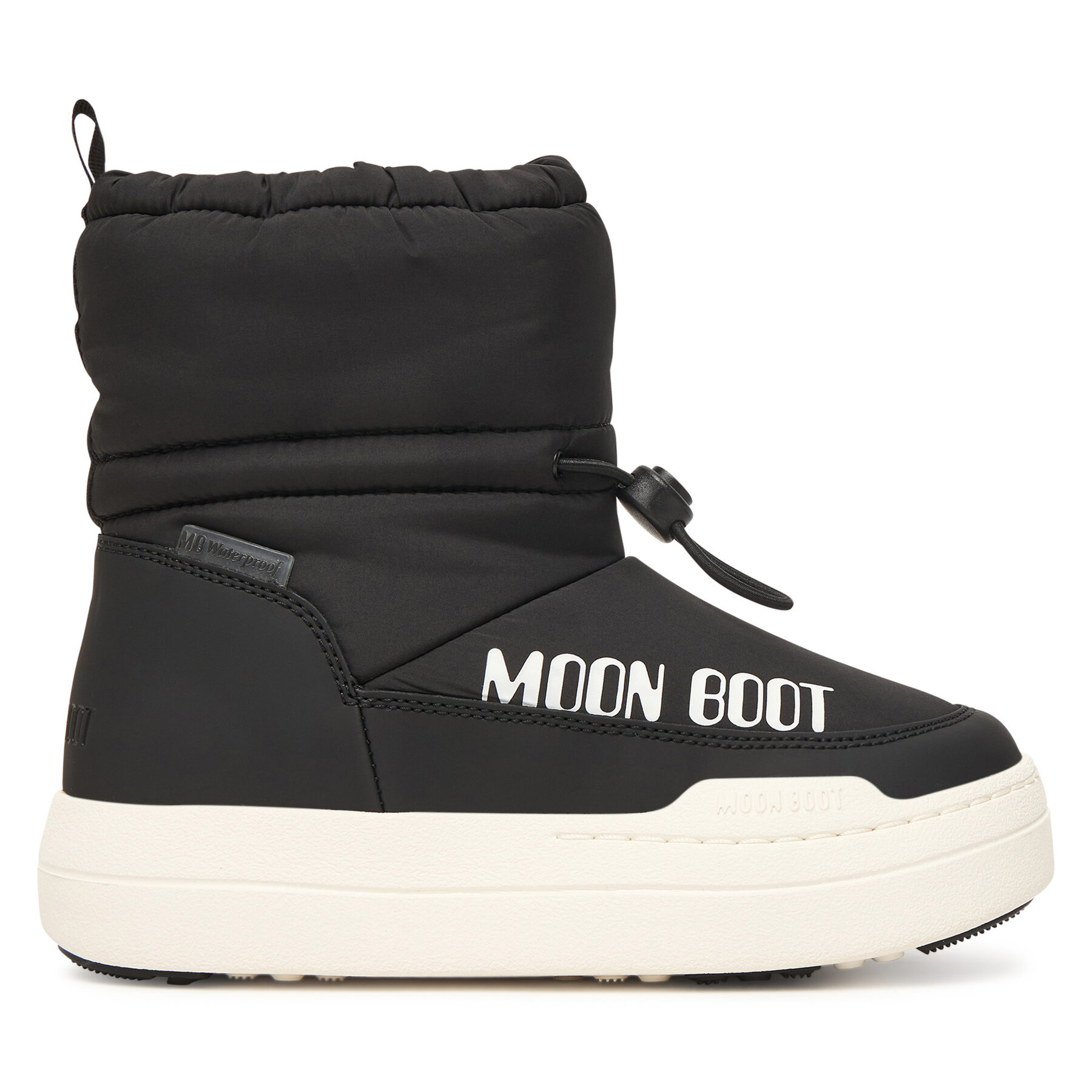 Cizme de zăpadă Moon Boot Jr Park Tube Mid Wp 80D3440090 S Negru