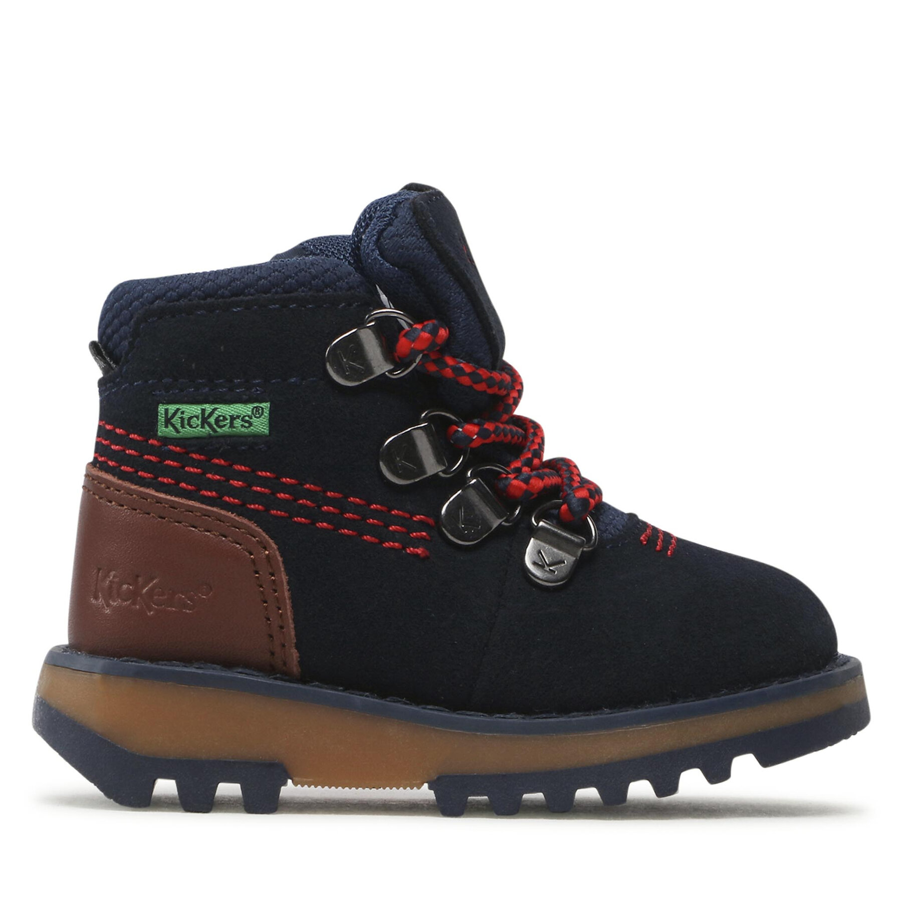 Chlapec Šnurovacia obuv Kickers, Rozmer: 20, Tmavomodrá, Kicknature 878760-10 M