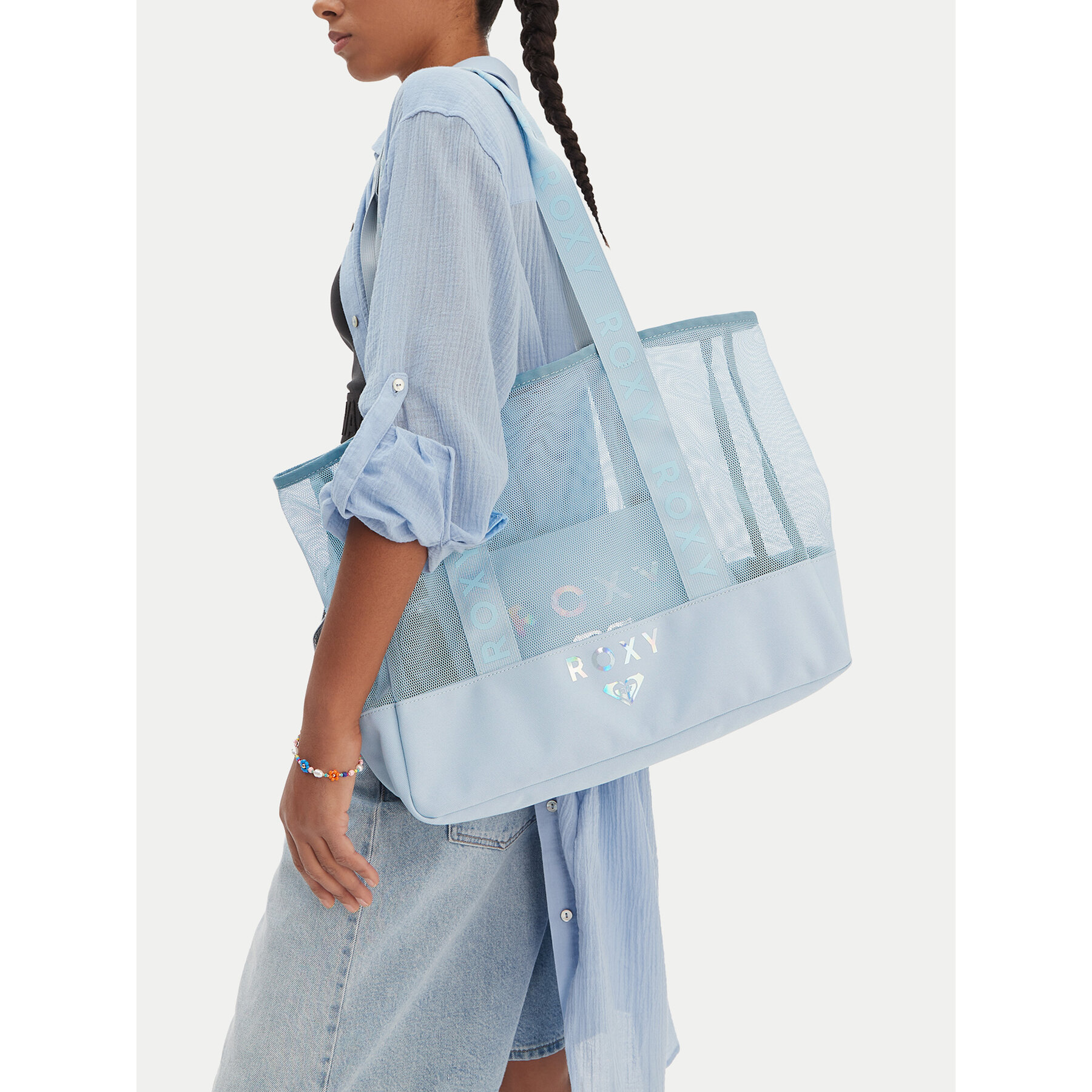 Geantă Roxy CWBEO-ROXY-M-007-09 Albastru