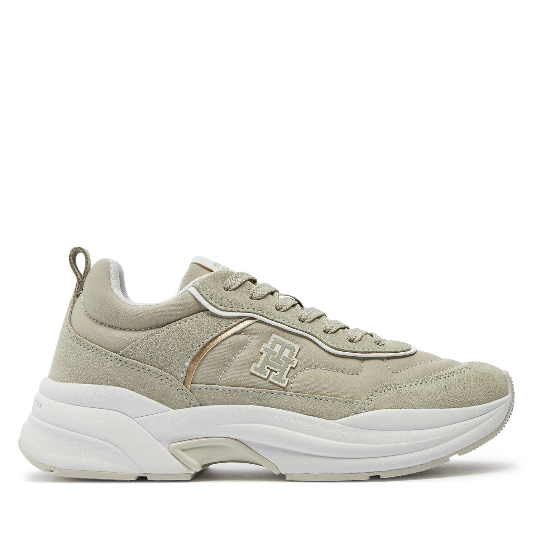 Női Sportcipő Tommy Hilfiger, Méret: 41, Bézs, Chunky Runner Ventile FW0FW08036