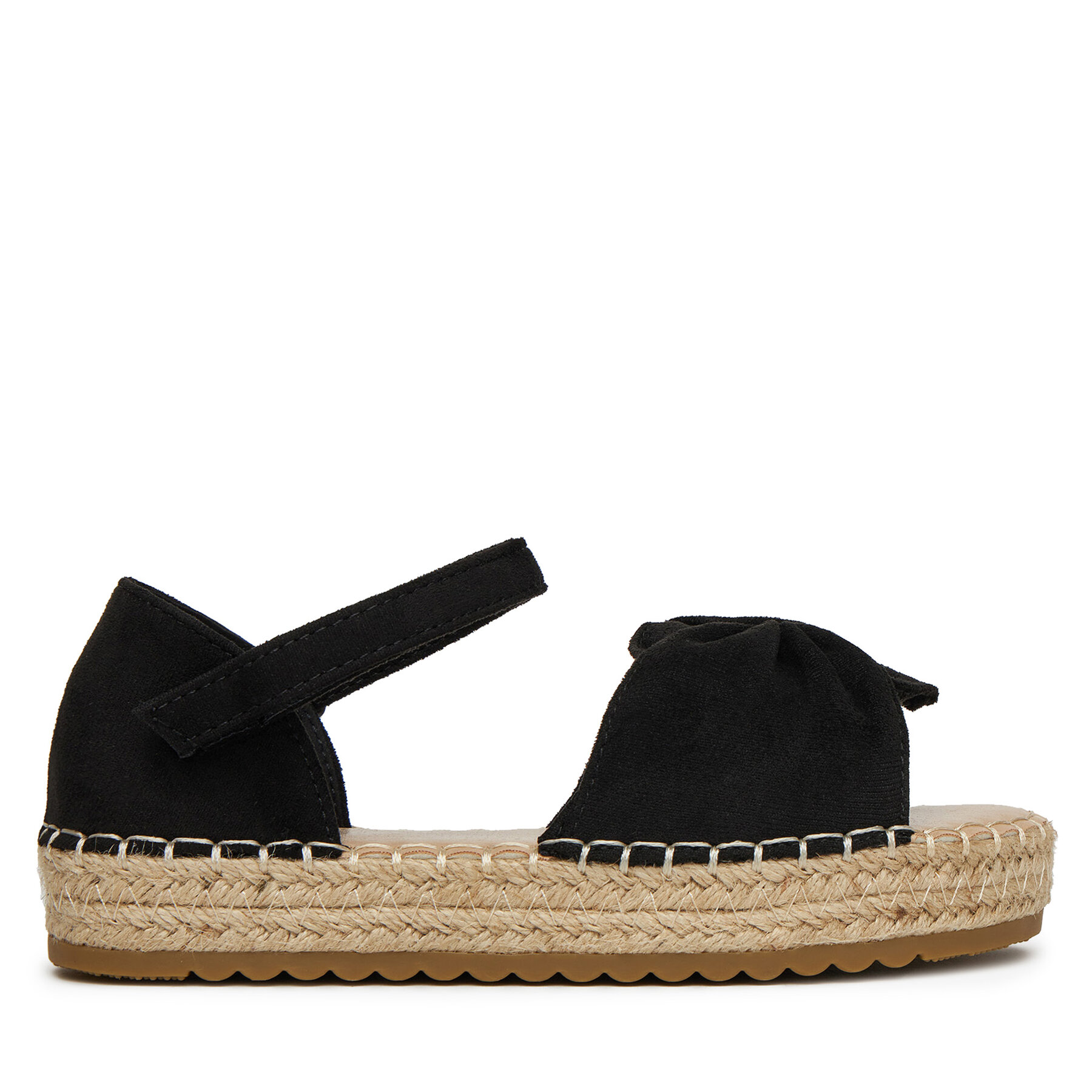 Dziecięce DeeZee Espadryle, Rozmiar 33 Czarny CSS20378-04A