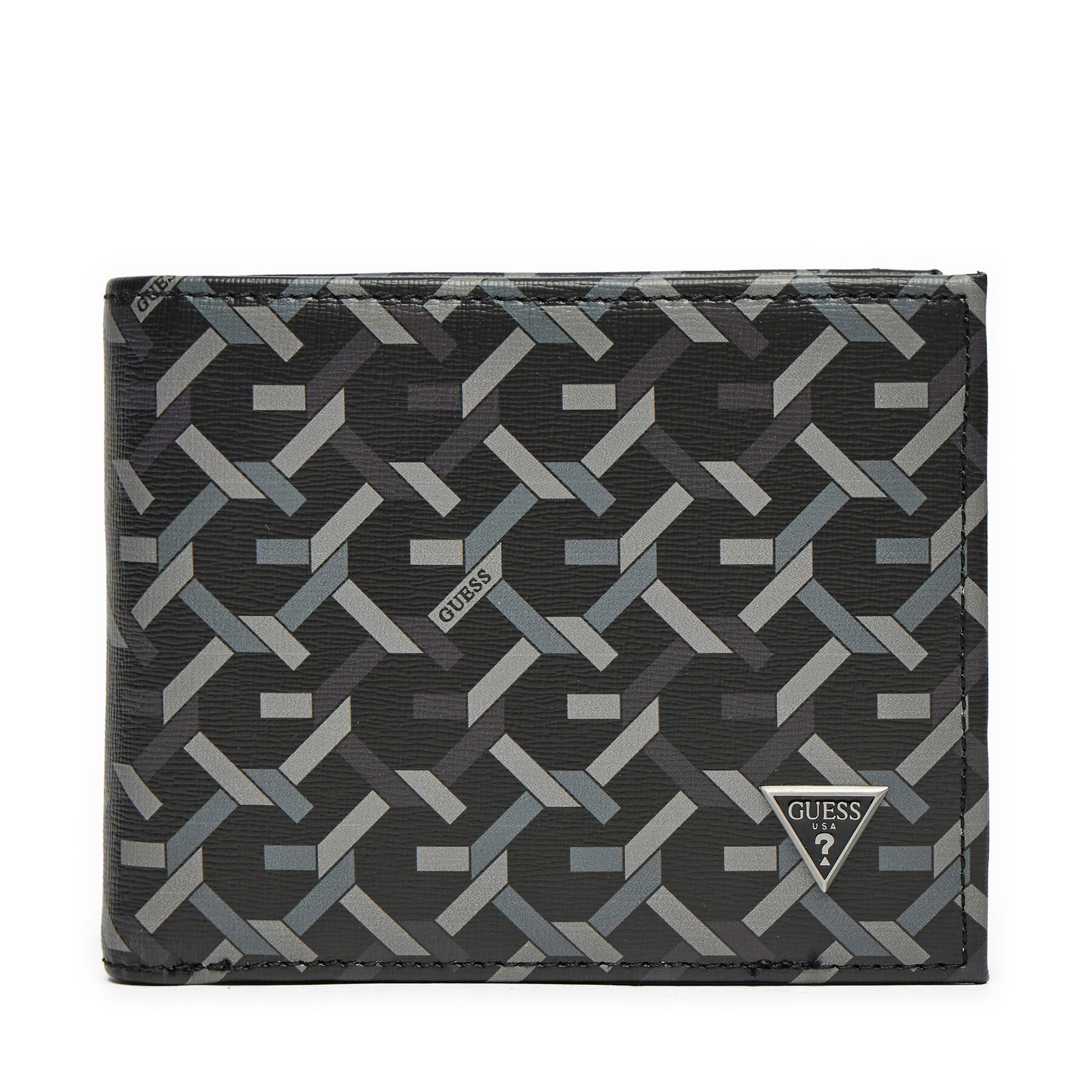 Portefeuille homme grand format Guess Mito SMTOGW LEA20 Noir