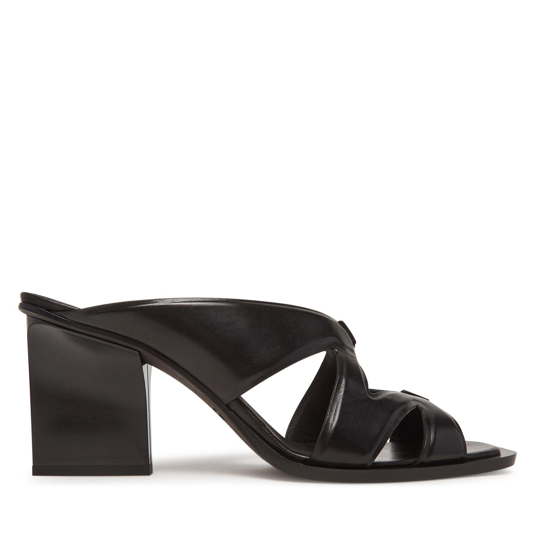 Damen Pantoletten Max Mara, Schuhgröße 39, Schwarz, Doublewedge 2514521112600