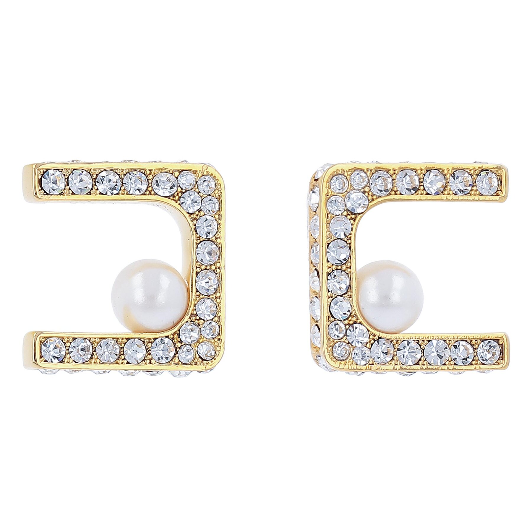 Uhani Elisabetta Franchi OR-32A-37E2-V140 Oro 610