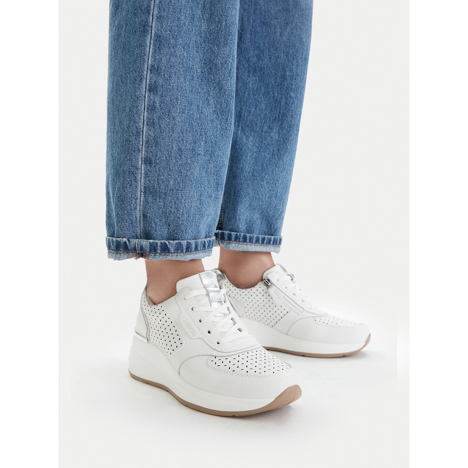 Sneakers Lasocki CEO-HY2076-2 Alb
