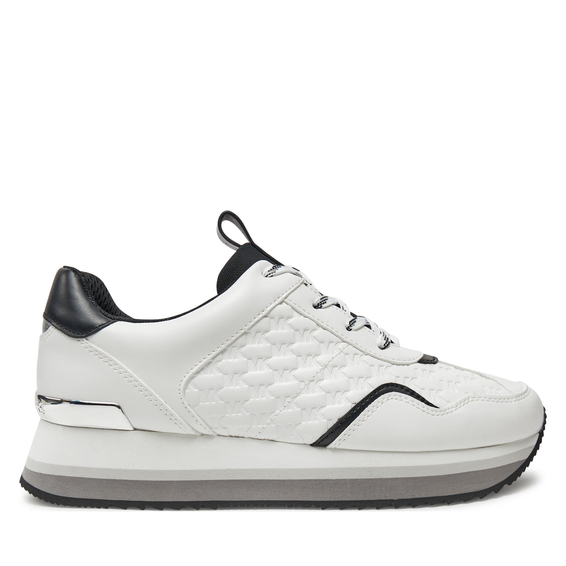 Сникърси MICHAEL Michael Kors Raina Tainer 43T4RNFSBL Бял