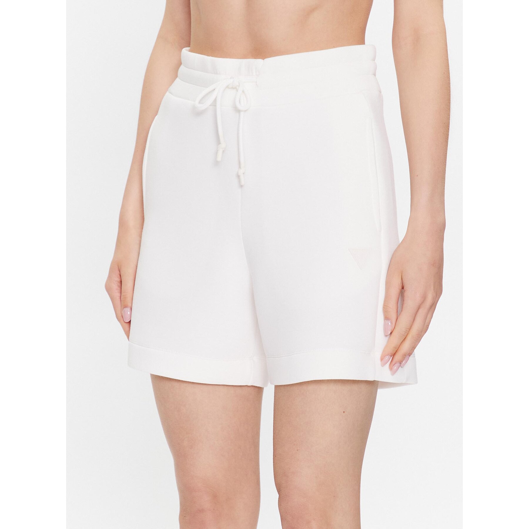 Guess Sportshorts Elly V2YD10 K7UW2 Weiß Relaxed Fit