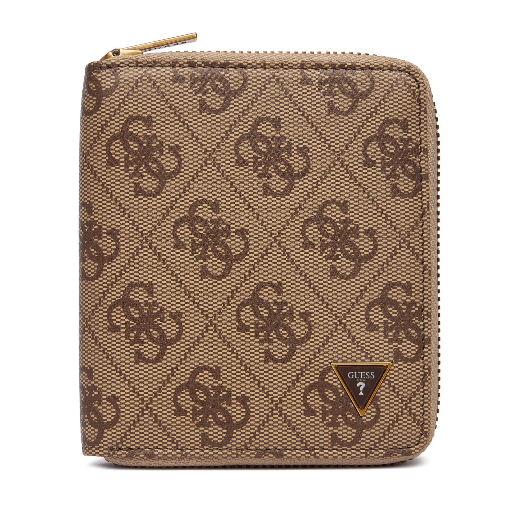 Pénztárca Guess SMMALO LEA02 Bézs