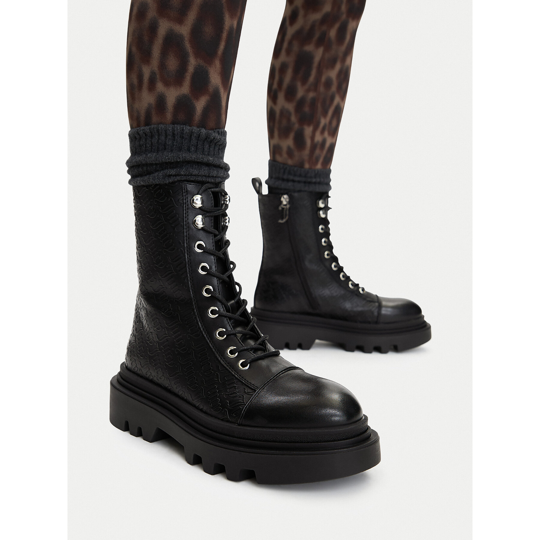 Šnurovacia obuv Juicy Couture CEO-HY63020-17 Čierna