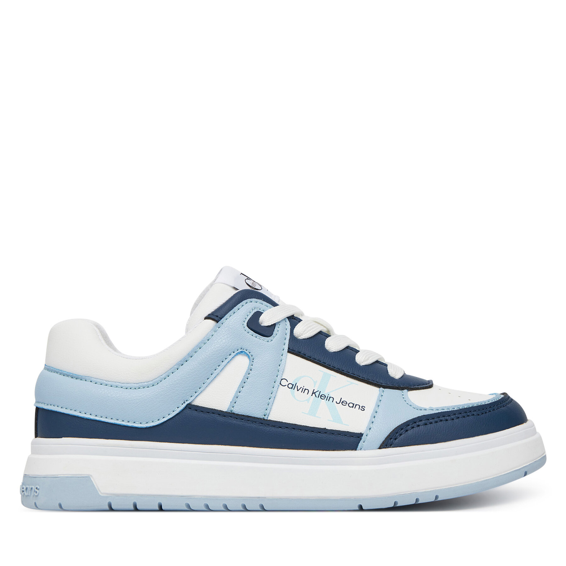 Sneakersy Calvin Klein Jeans Low Cut Lace-Up Sneaker V3X9-82091-1355 Modrá