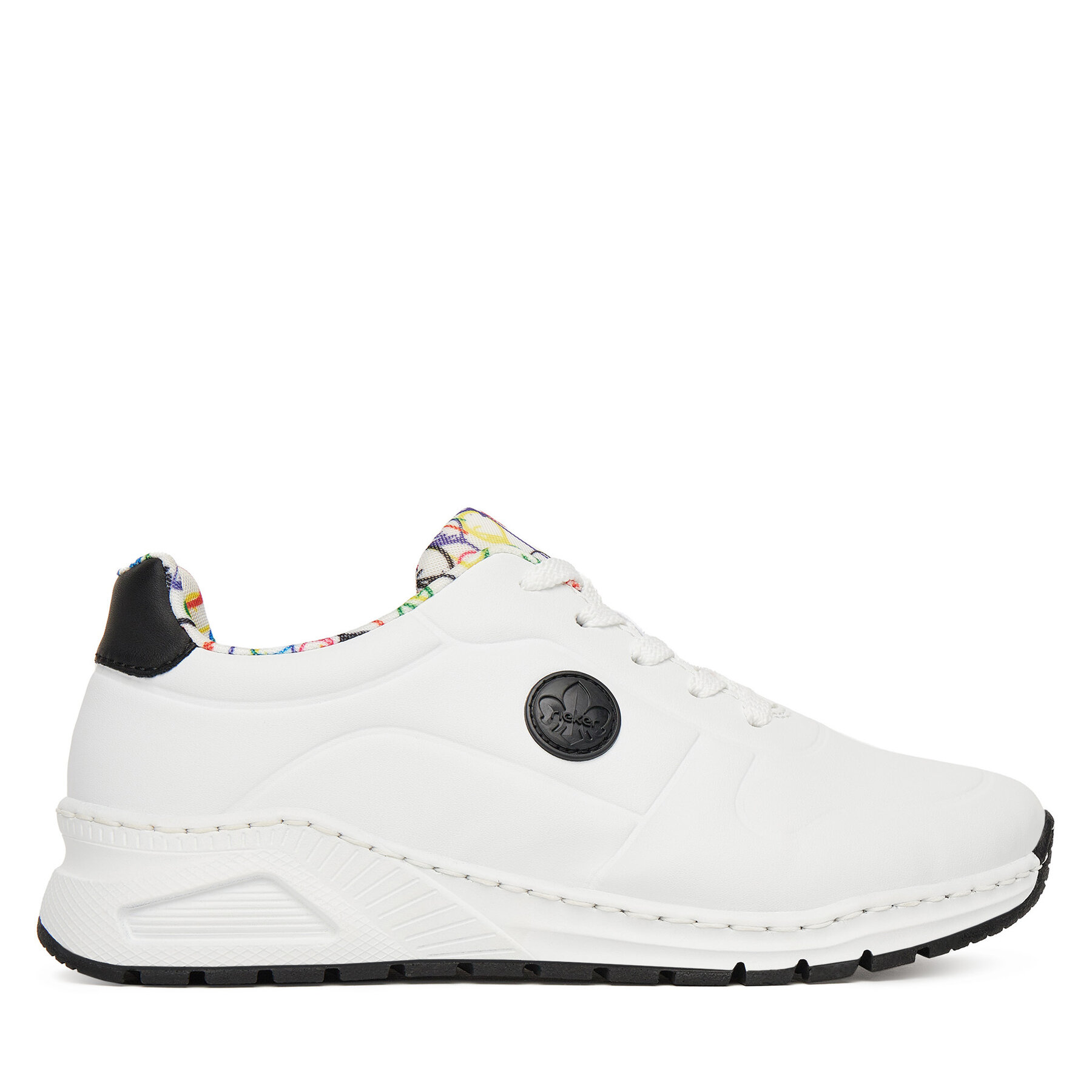 Sneakersy Rieker M4903-80 Biela