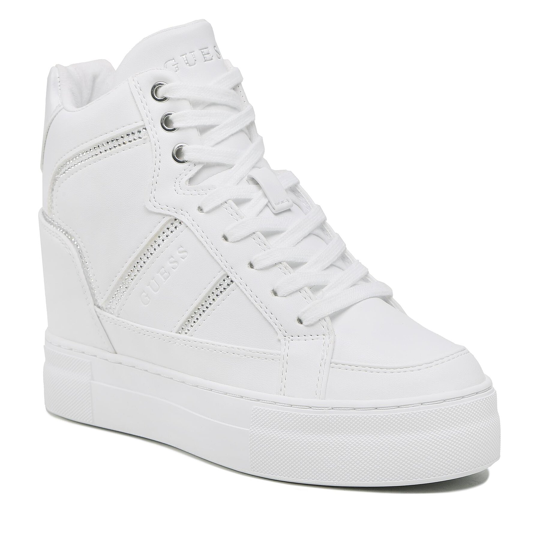 Guess Giala FL5ALA ELE12 WHITE – Сникърси