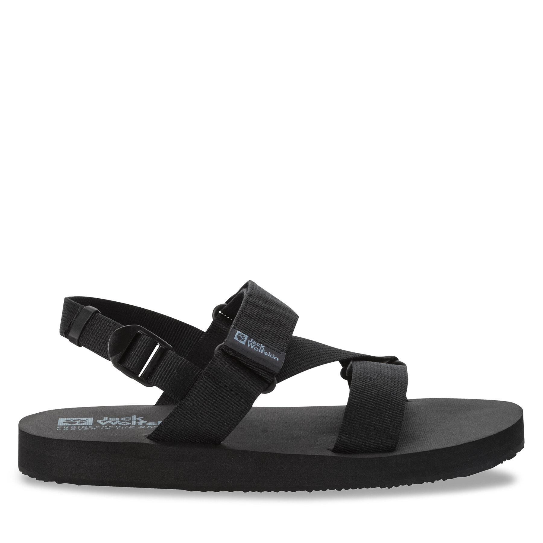 Jack Wolfskin Σανδάλια Jack Wolfskin Urban Entdeckung Belt Sandal 4056711 Μαύρο