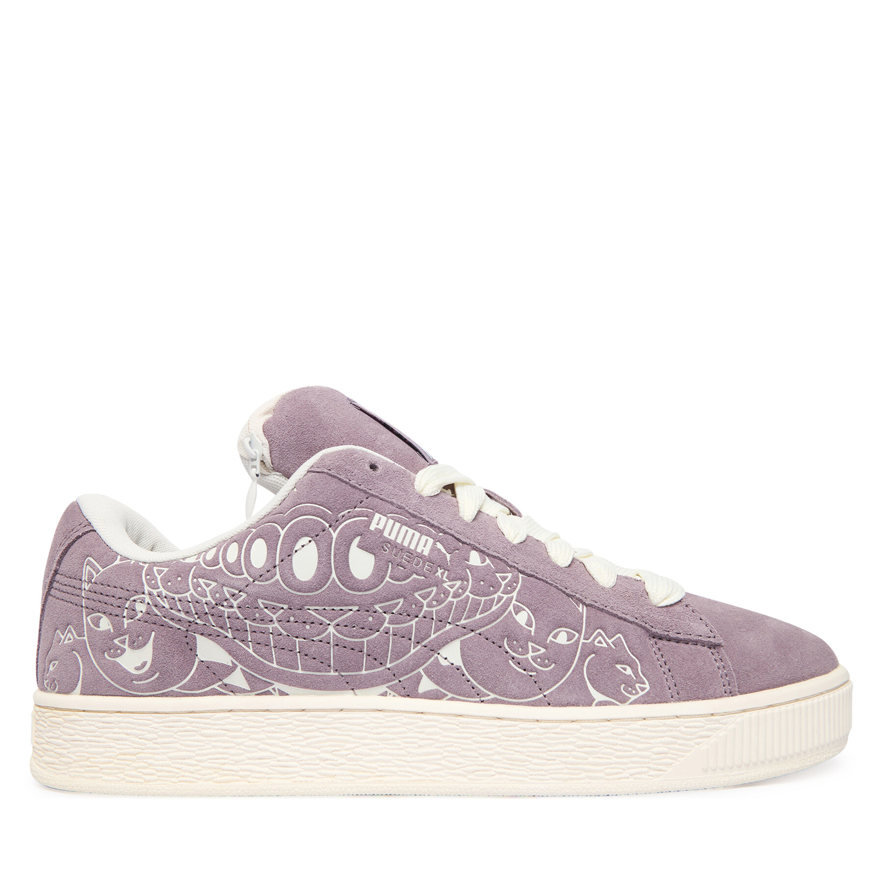 Puma Pánske Sneakersy, Rozmer: 47, Fialová, PUMA x RIPNDIP Suede XL 403651 01 M
