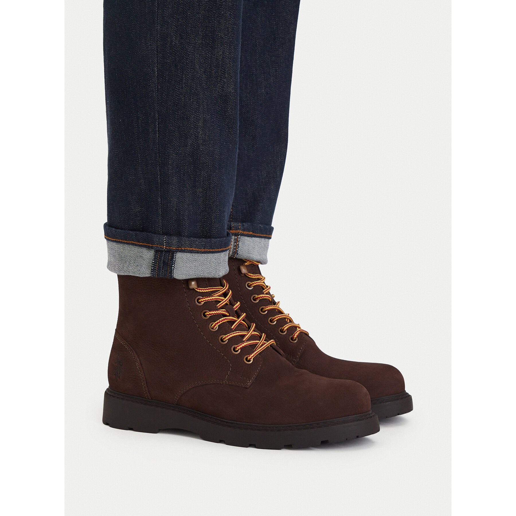 Gležnjače U.S. Polo Assn. EO-WALTON001M/GL1 Smeđa