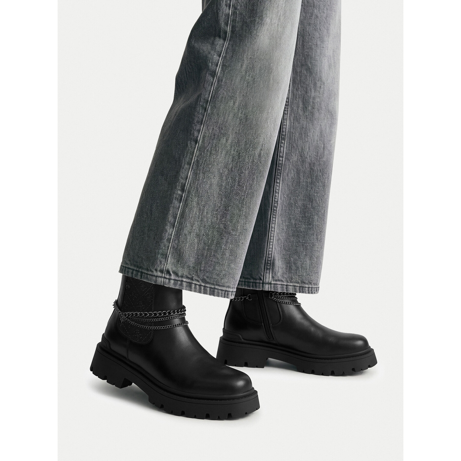 Čizme Guess EO-CS6795-03 Crna