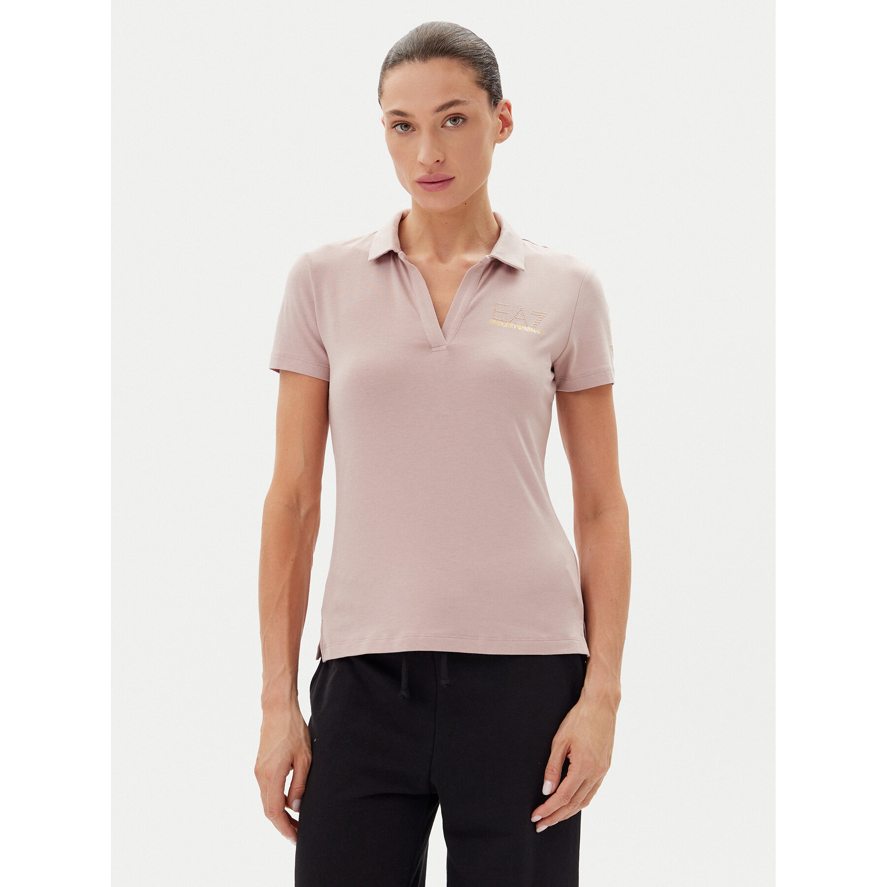 EA7 Emporio Armani Polo 7W000266 AF12500 U4079 Rosa Regular Fit