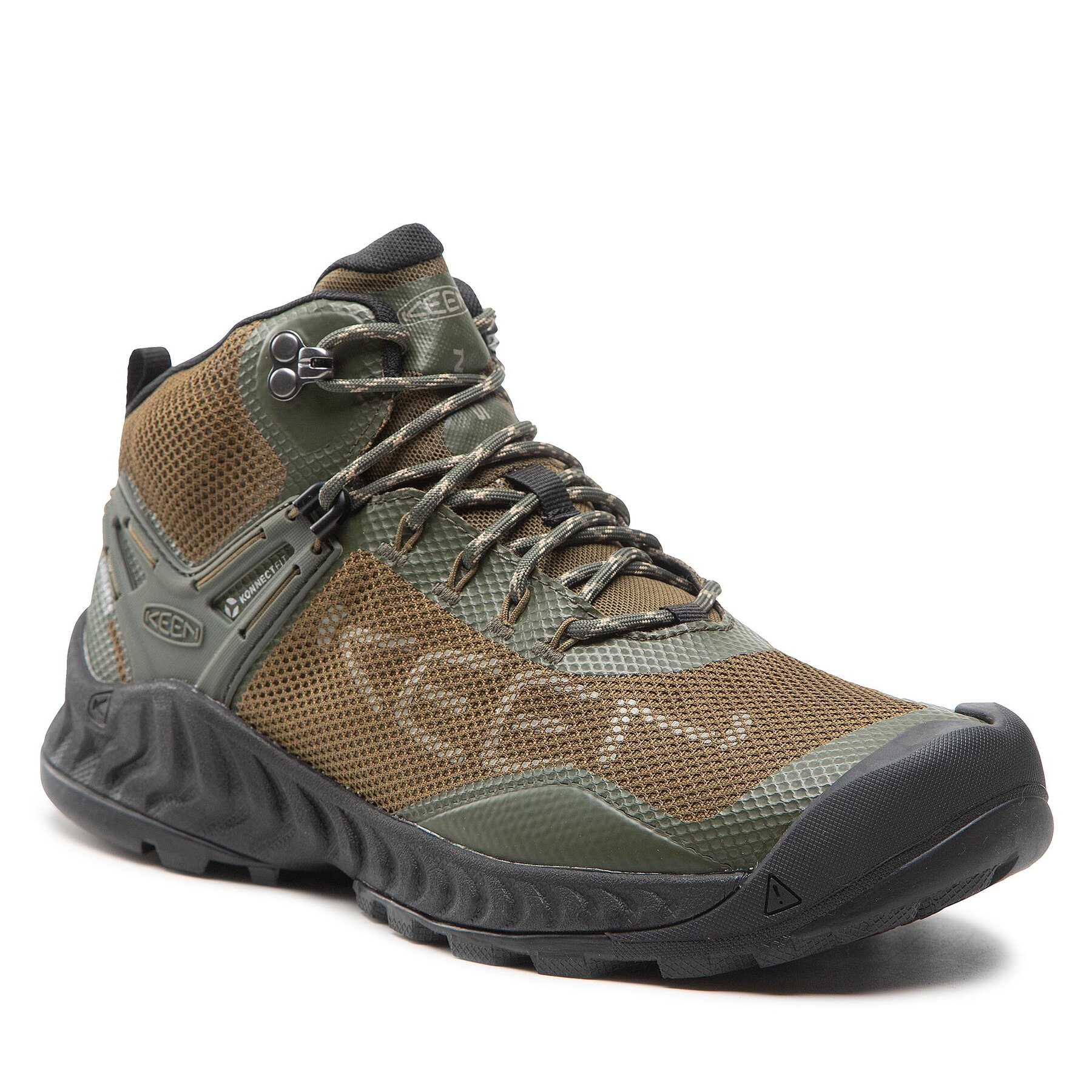 Trekkings Keen Nxis Evo Mid Wp 1026678 Forest Night/Dark Olive 1026678 imagine noua