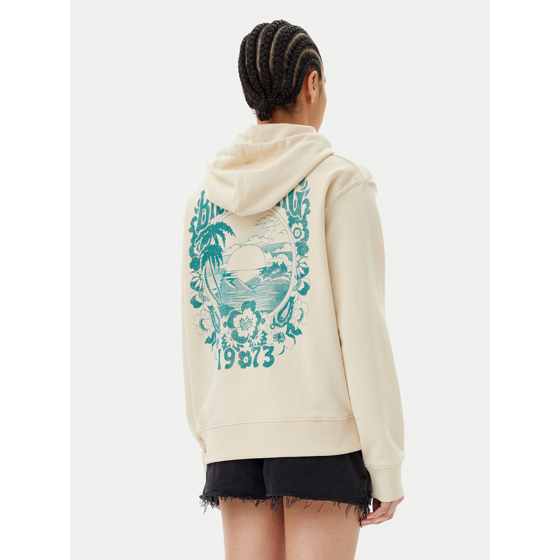 Billabong Sweatshirt More Rides EBJSF00179 Beige Regular Fit