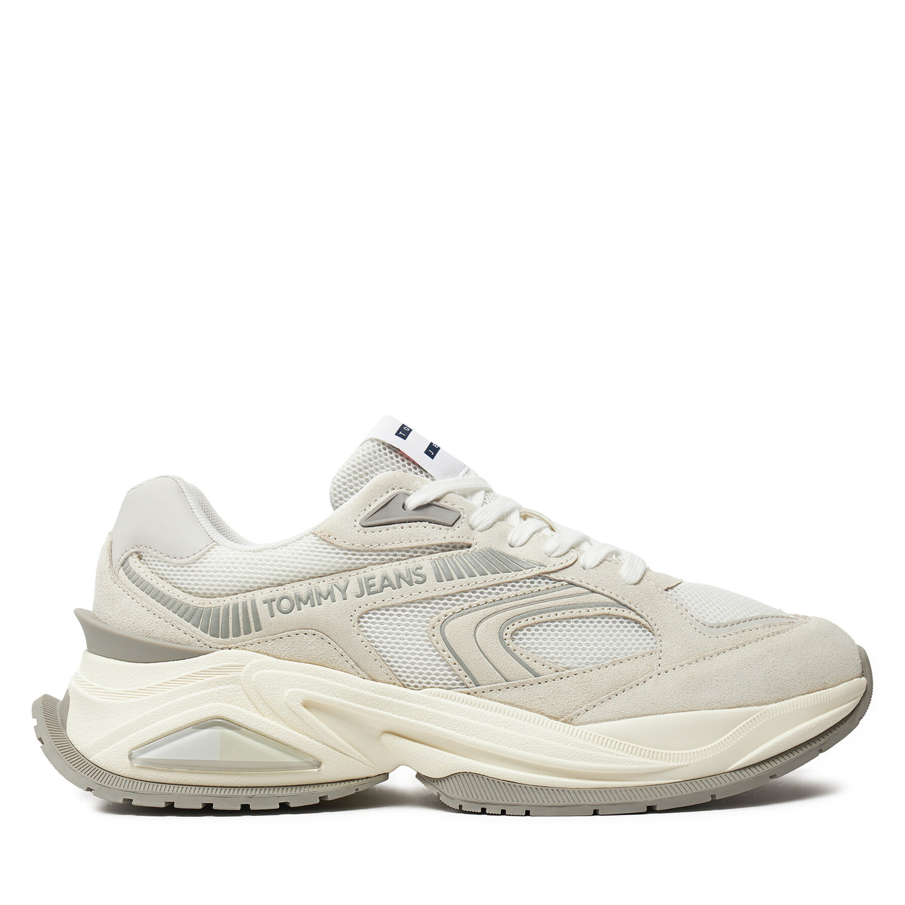 Męskie Sneakersy Tommy Jeans, Rozmiar 42 Szary Tjm Confortable Runner EM0EM01416