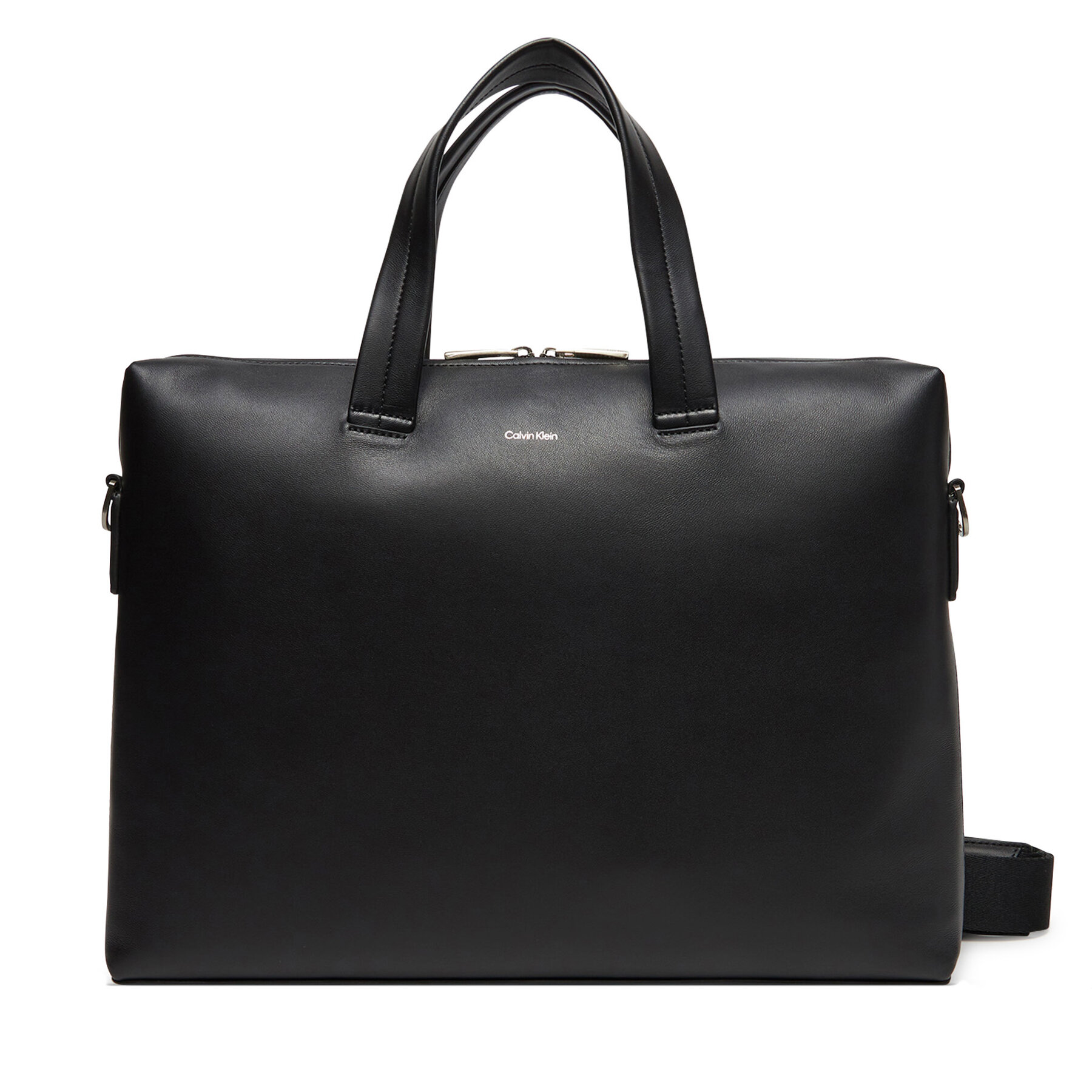 Laptoptáska Calvin Klein Ck Premium Leather Laptop Bag K50K512939 Fekete