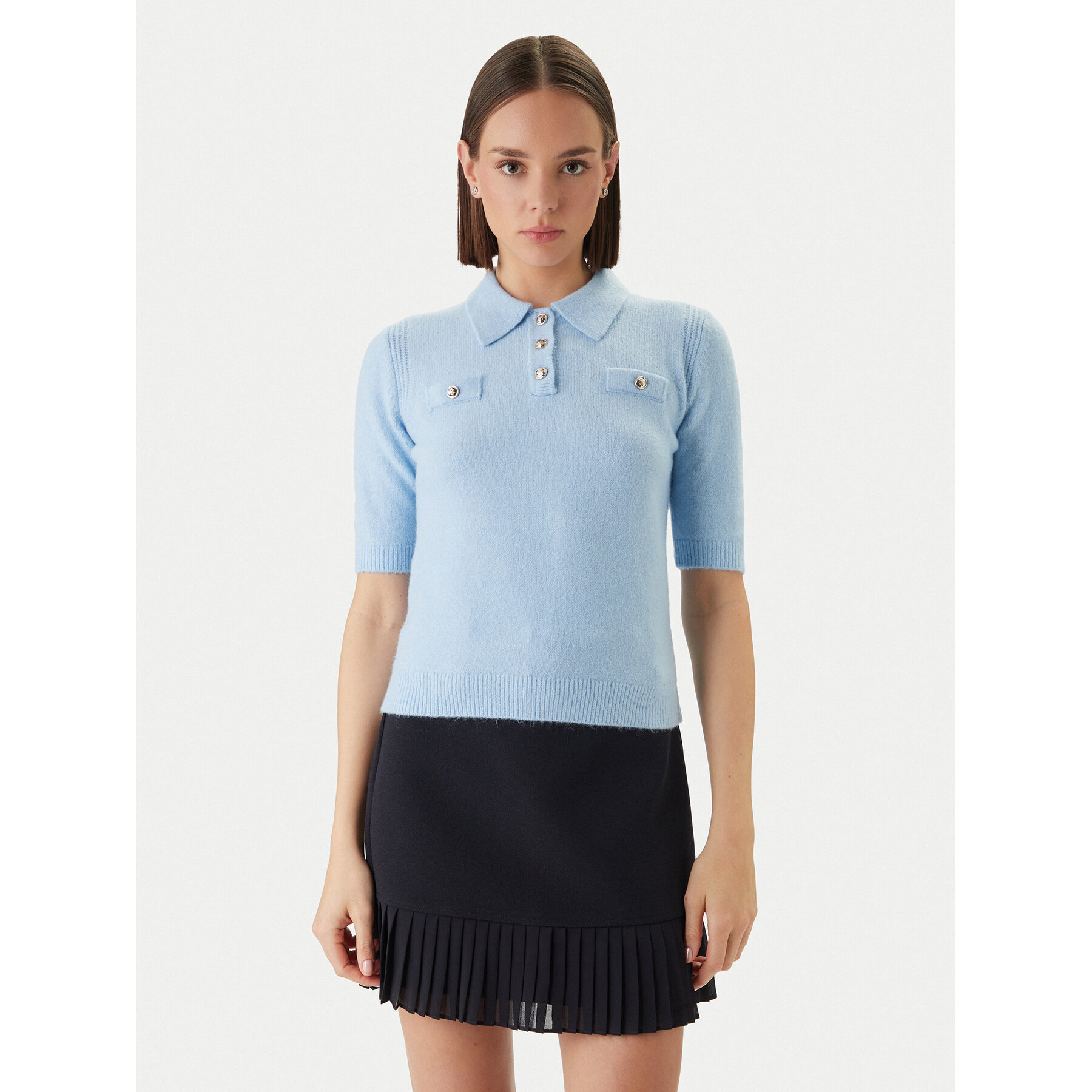 Morgan Polo majica 261-MSOFI Svetlo modra Slim Fit