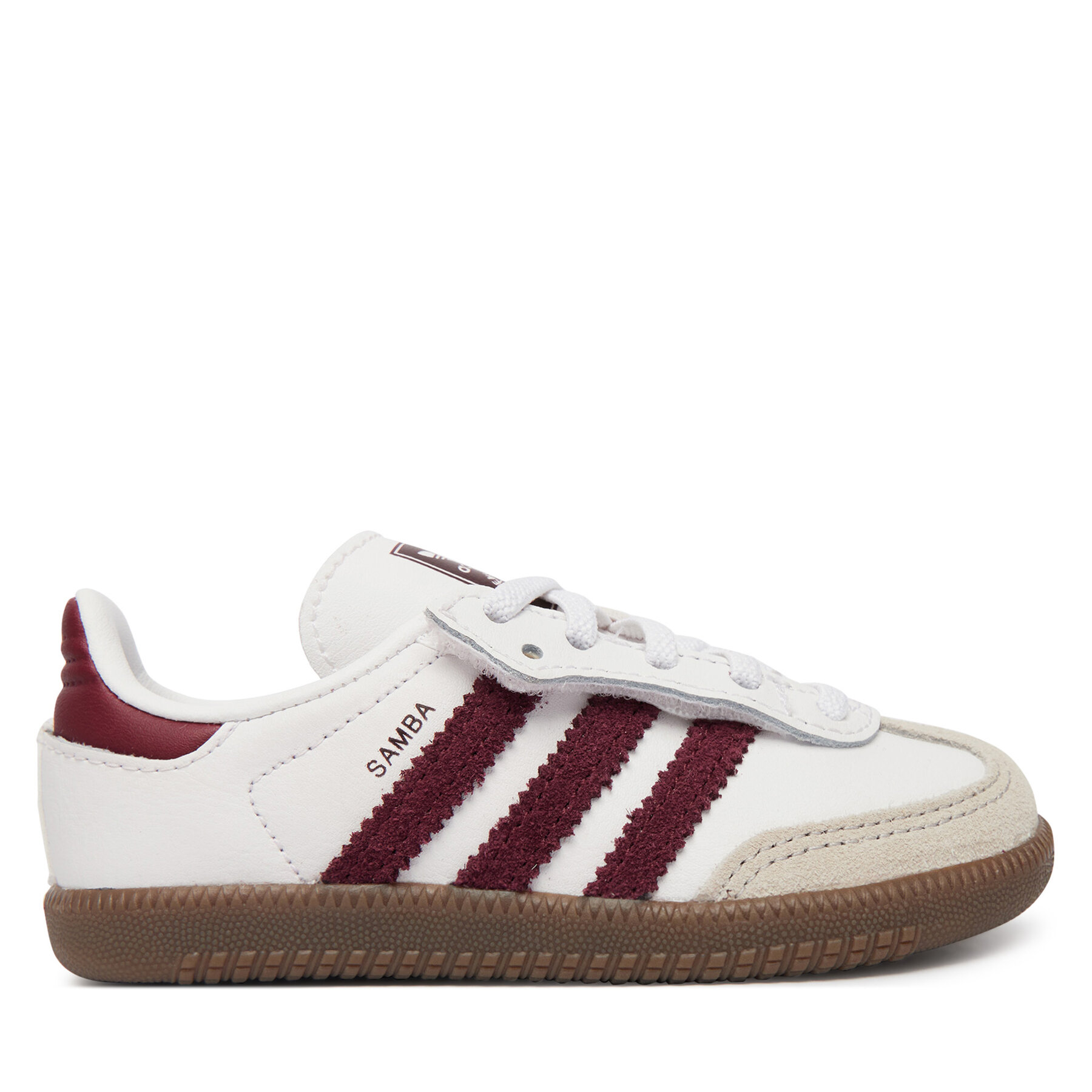 Sneakers adidas Samba Og Comfort Closure Elastic Lace KZ8680 Alb