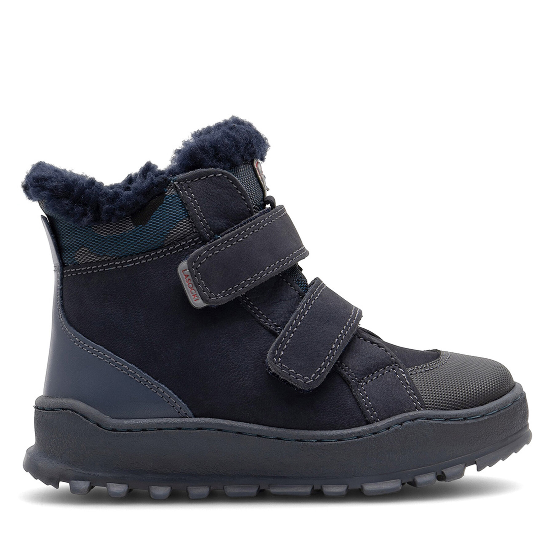 Botines planos Lasocki Kids TYSON CI12-TYSON-02A Azul marino